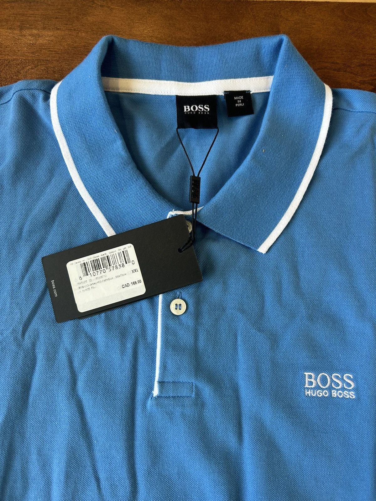Hugo Boss Hugo Boss Classic Polo in Light blue Size US XXL / EU 58 / 5 - 1 Thumbnail
