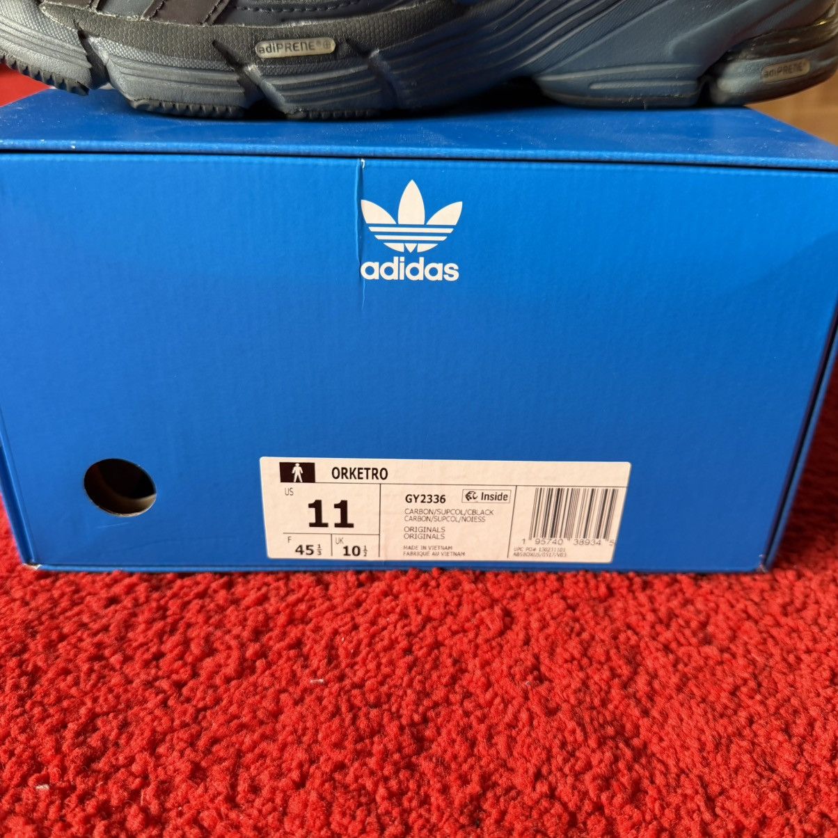 Adidas Orketro Carbon Blue Size US 11 / EU 44 - 9 Thumbnail