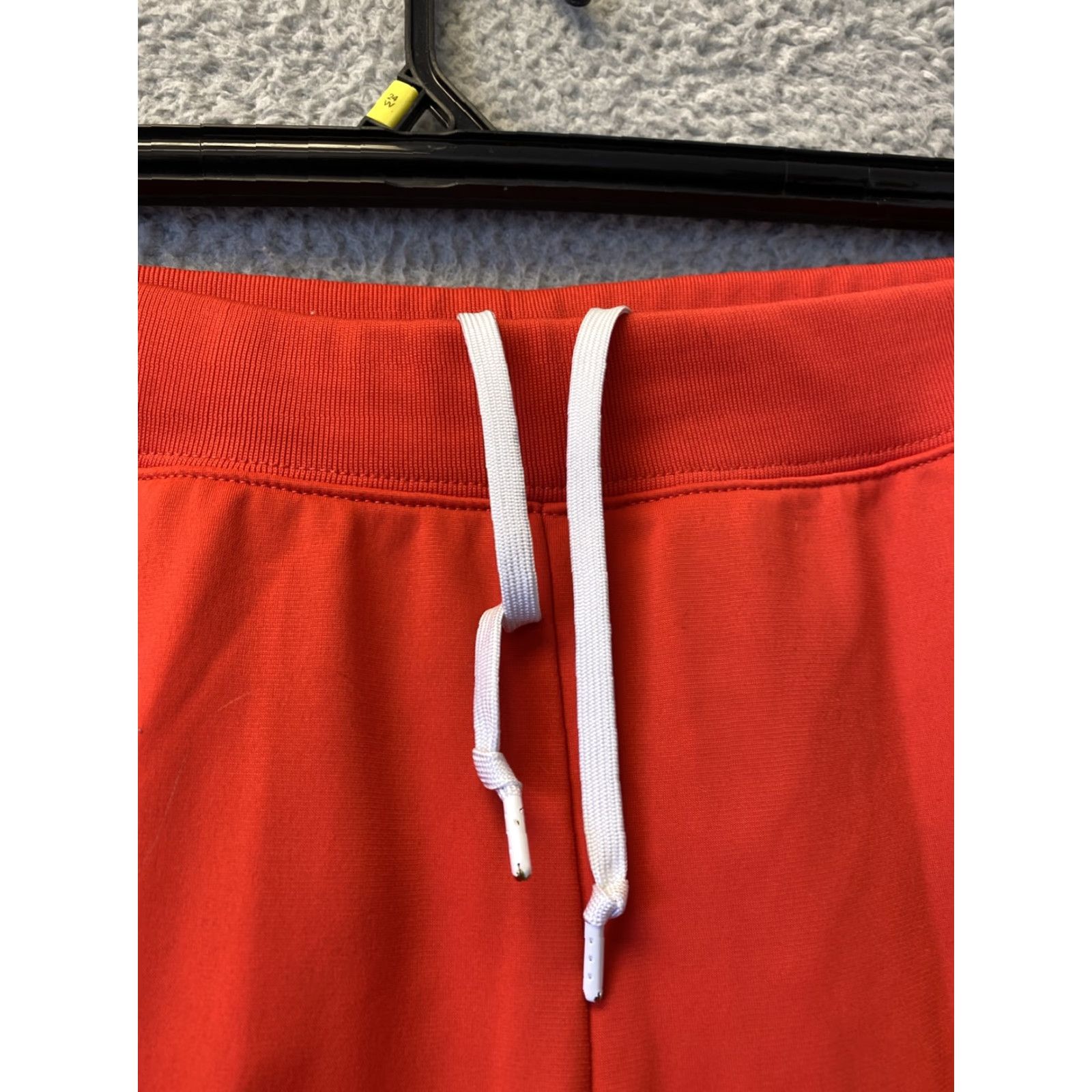 Nike VINTAGE? No. Nike Jogger Sweatpants Women Large L Drawstring Logo Pocket Red 34-72 Regular Fit Pants Size 36" / US 14 / IT 50 - 5 Thumbnail