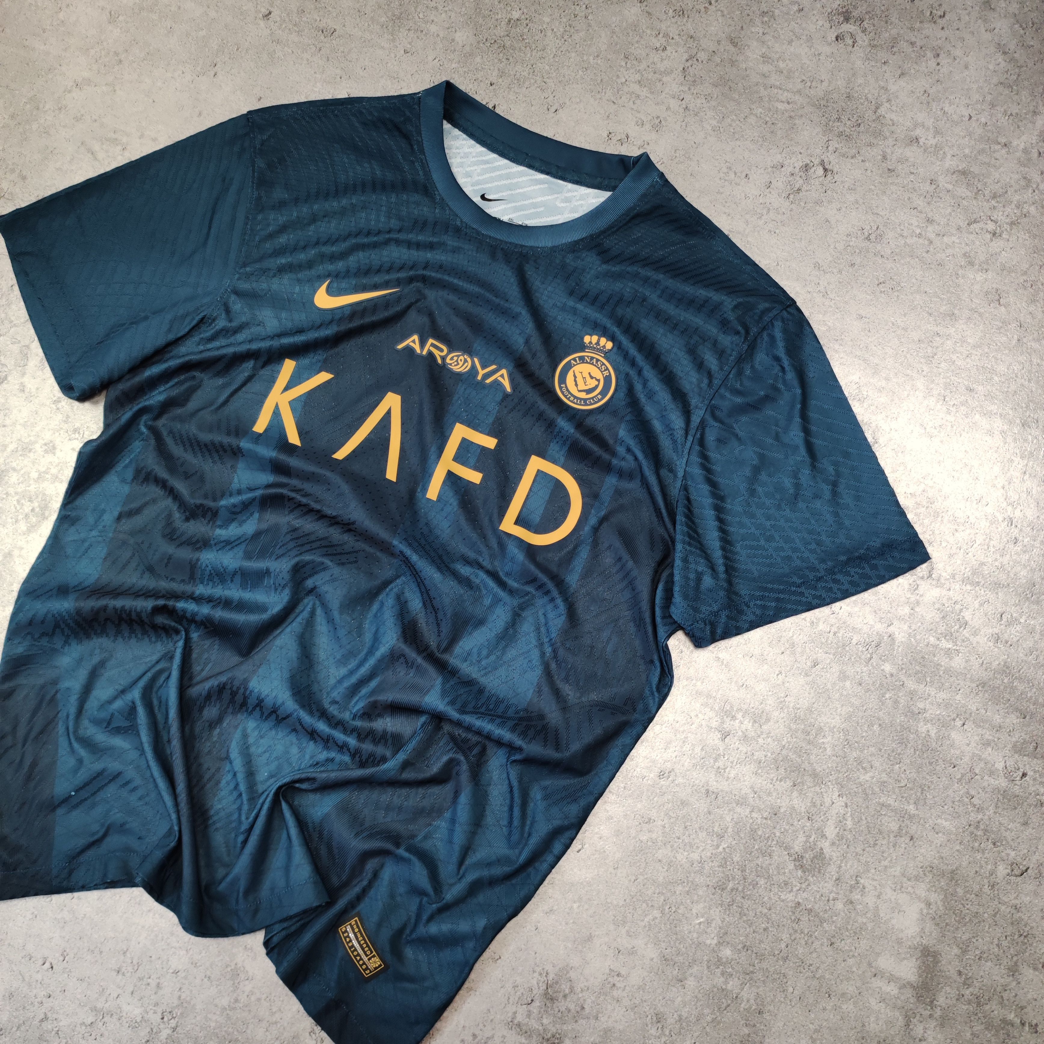 Nike RARE All Nassr Football Club Nike VAPOR #10 Mane Jersey Size US L / EU 52-54 / 3 - 3 Thumbnail