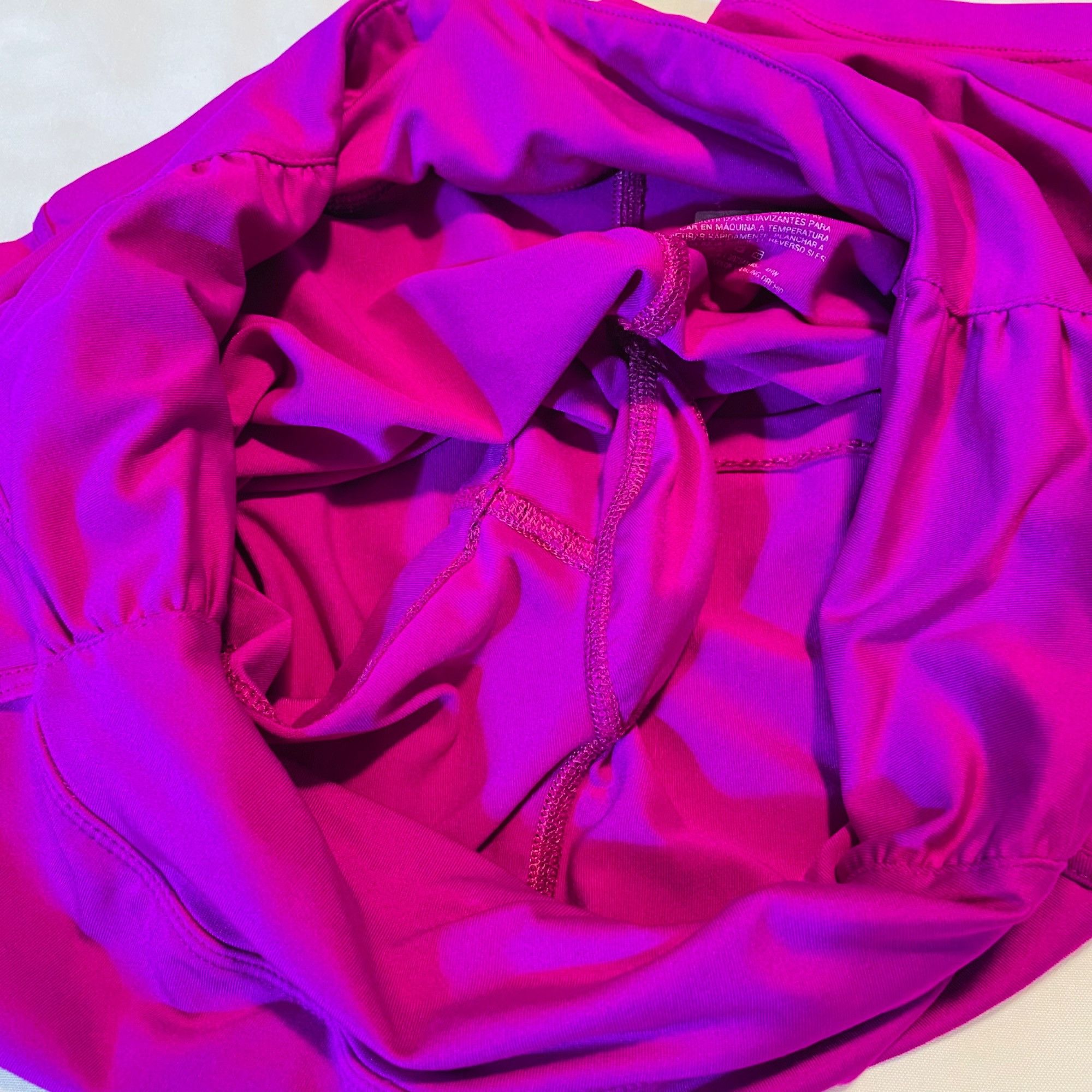 Other Hind Athletic Stretch Pink Purple Skort S/CH 4-6 Spandex Mac Size 27" / US 4 / IT 40 - 4 Thumbnail