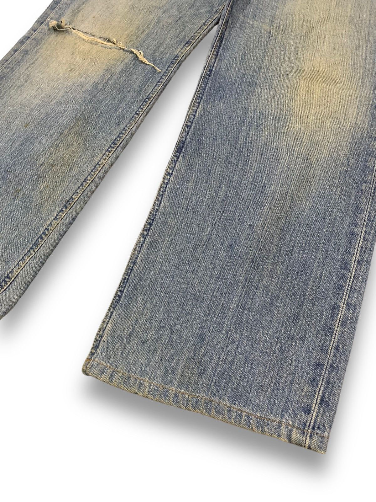 Lee Vintage 90s Lee Riders Rusty Mud Wash Baggy Distressed Jeans Size US 32 / EU 48 - 13 Thumbnail