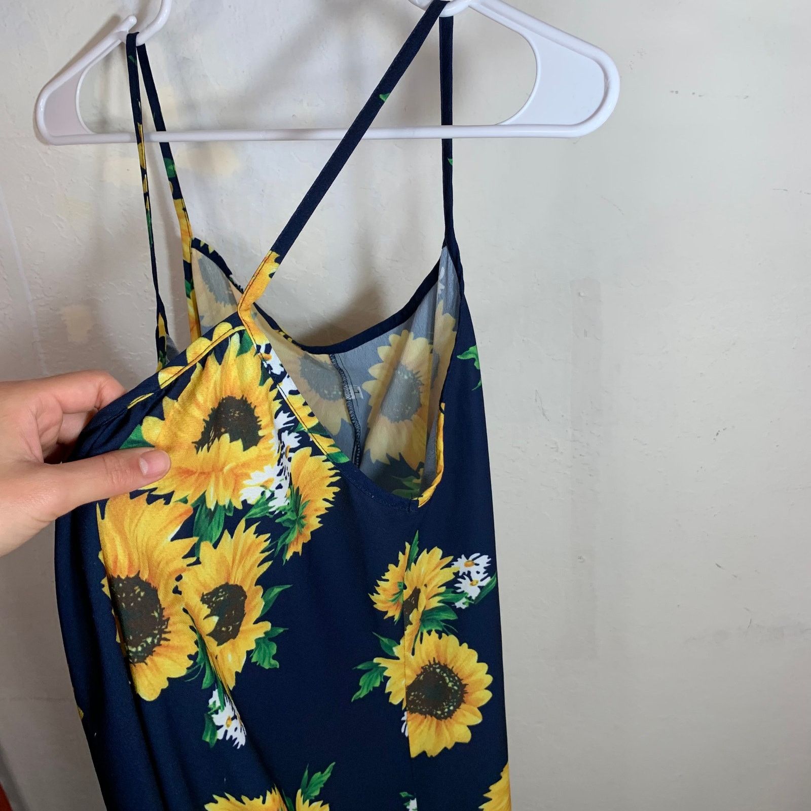 Other Women's Summer Sleeveless Sunflower Print Size L Size L / US 10 / IT 46 - 10 Thumbnail