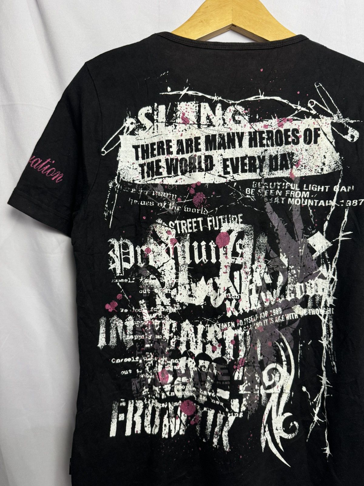 Yasuyuki Ishii Tribal Archived Japanese Poem tees Size US M / EU 48-50 / 2 - 2 Thumbnail