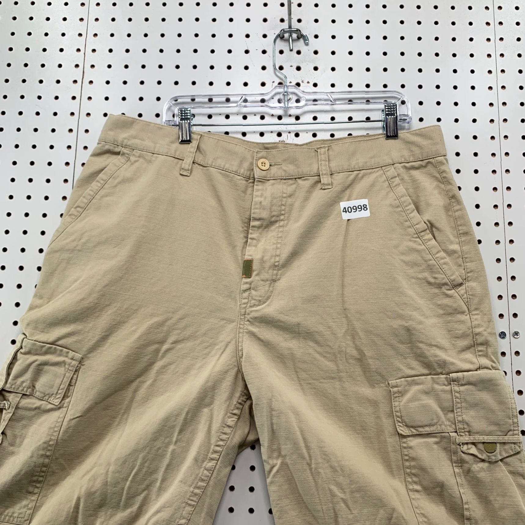 Vintage VINTAGE LRG Cargo Shorts Mens 38 Beige Hip Hop Pockets 11 Inseam 38x11 Size 38 Regular Fit Size US 38 / EU 54 - 3 Thumbnail