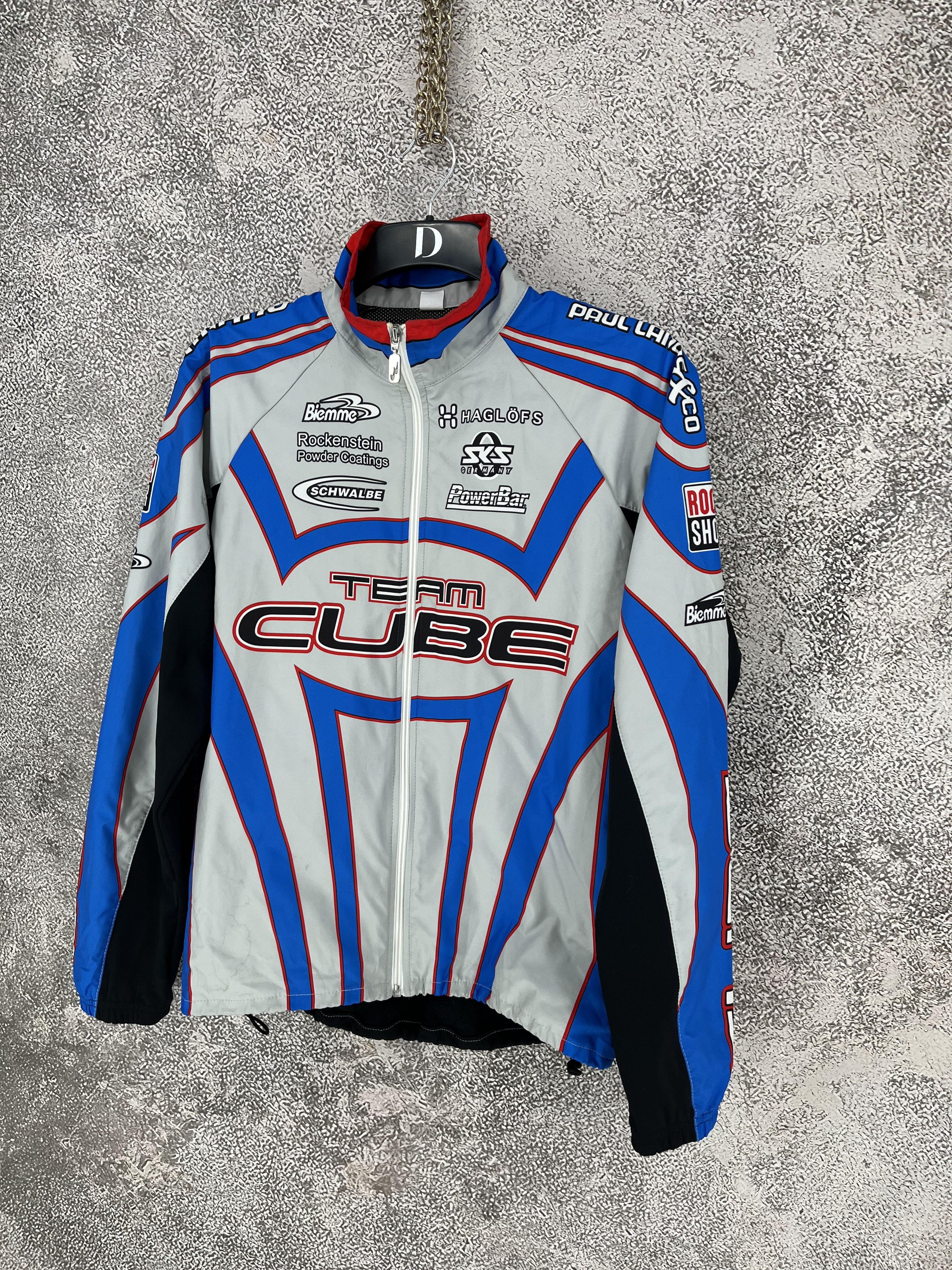 Haglofs JACKET SANTINI ITALY ITALIA CYCLING BICYCLE SHIRT JERSEY Size US M / EU 48-50 / 2 - 3 Thumbnail