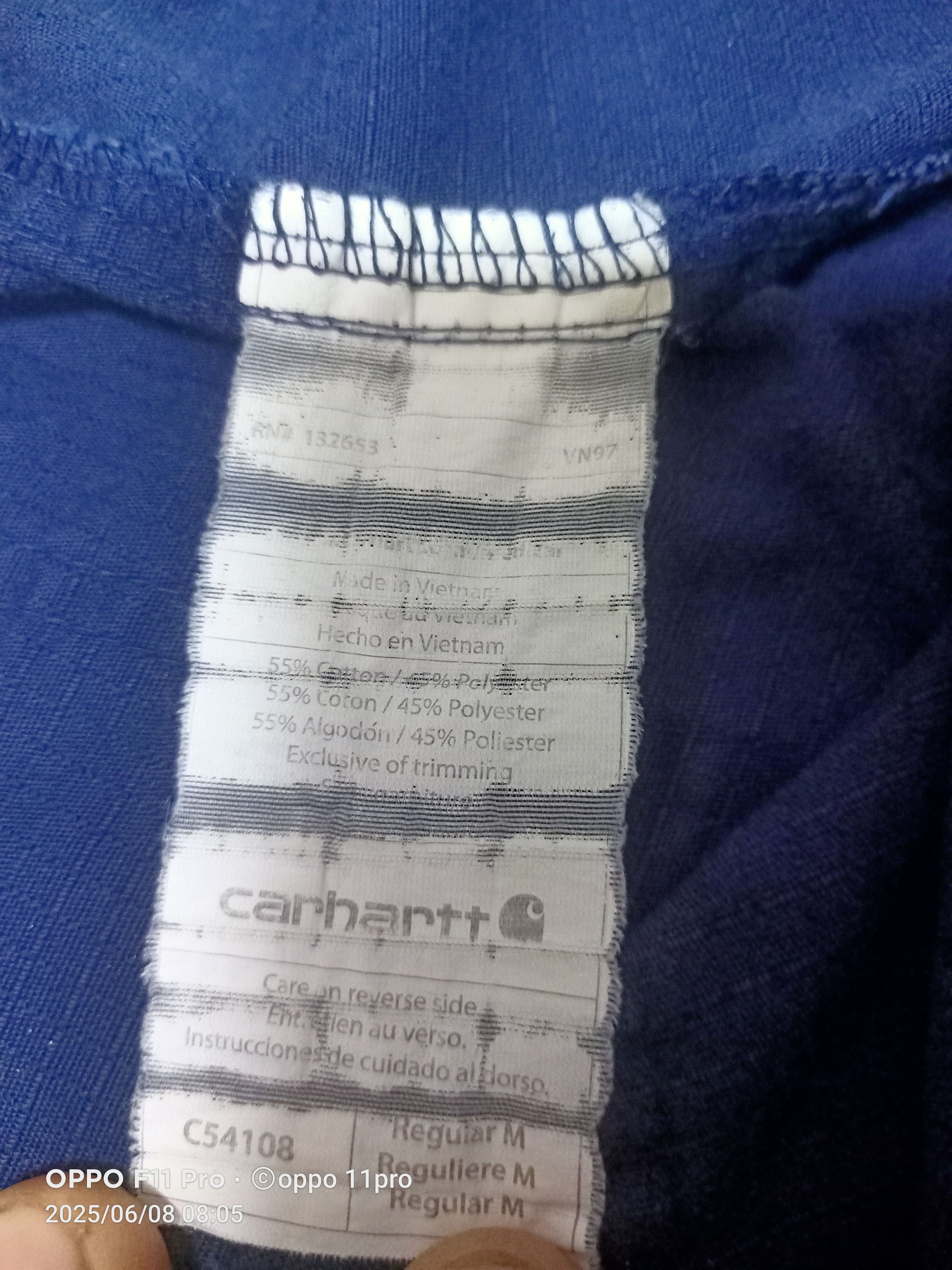 Carhartt Carhartt Cargo Utility Poket Cotton Denim Size US 36 / EU 52 - 13 Thumbnail