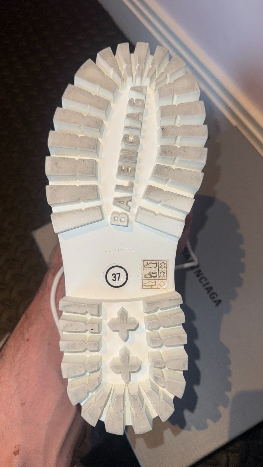 Balenciaga Balenciaga White Strike Boots Size US 6.5 / IT 36.5 - 3 Thumbnail