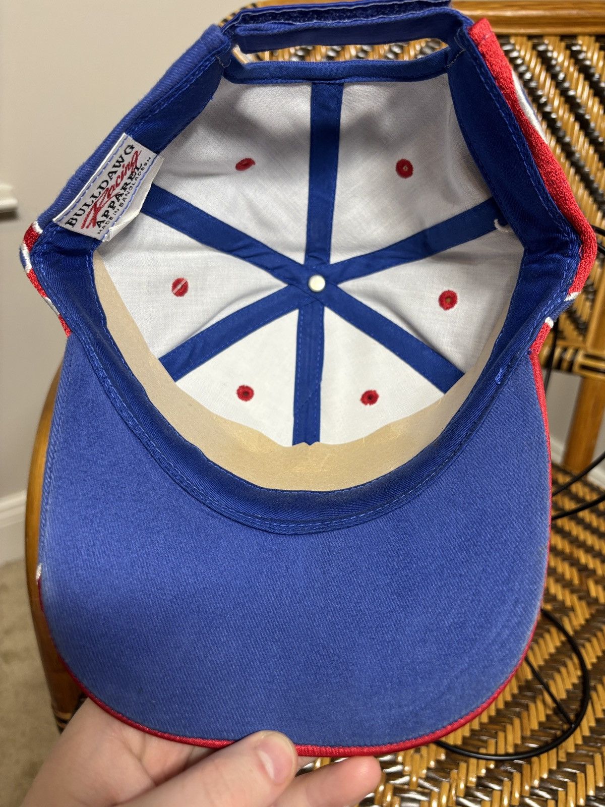 NASCAR Vintage NASCAR Winston Cup Y2K Flames Hat Size ONE SIZE - 5 Thumbnail