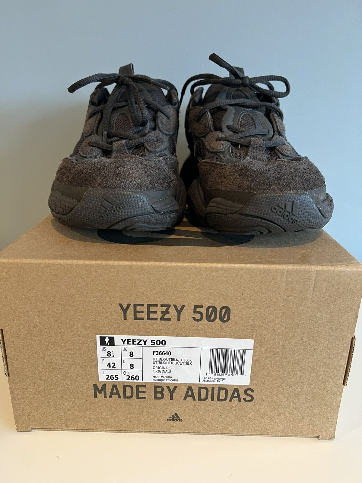 Yeezy Yeezy 500 utility black size 8.5 Size US 8.5 / EU 41-42 - 3 Thumbnail