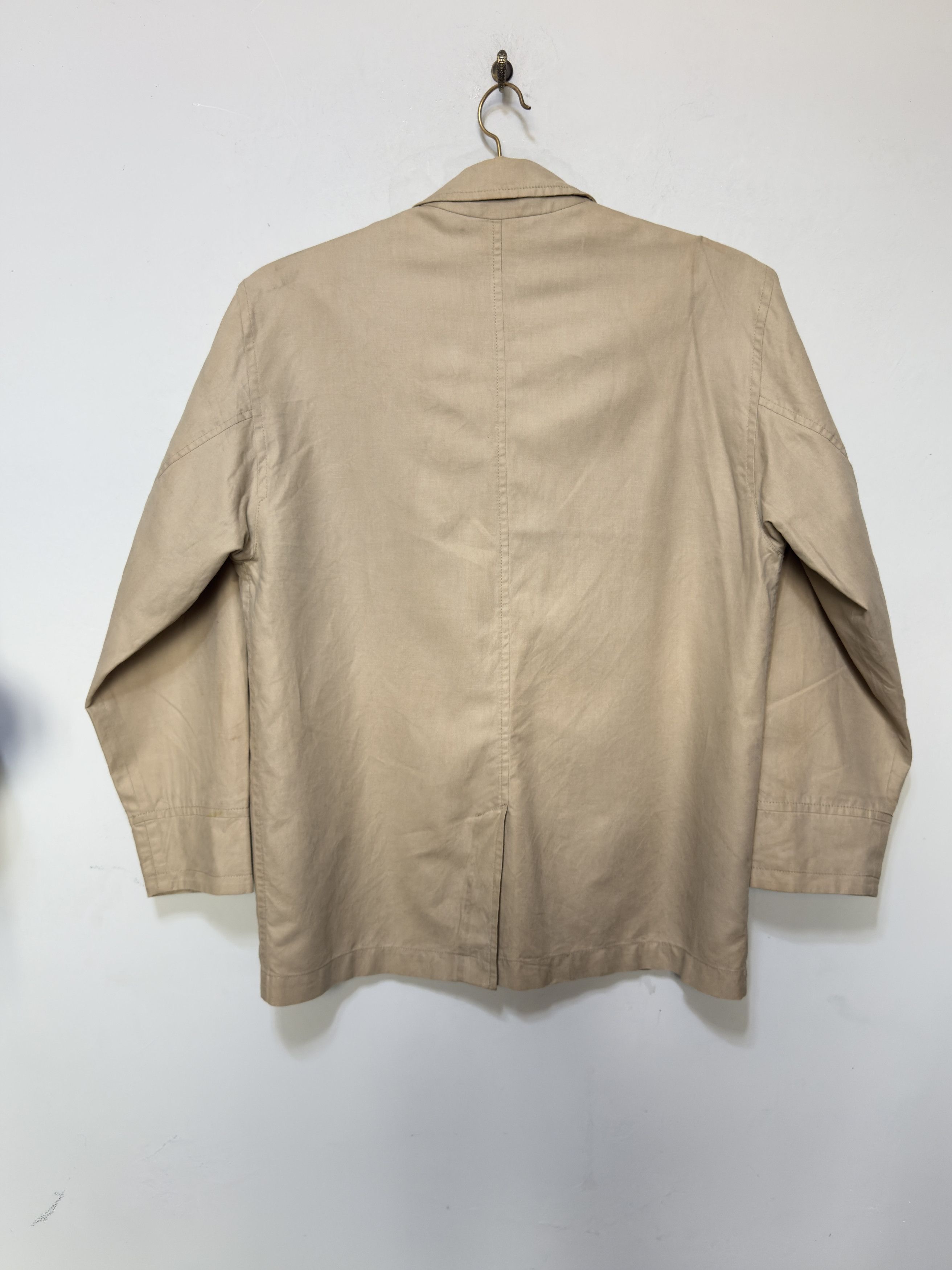 Yves Saint Laurent 🔥 Linen blazer waxed Yves Saint Laurent light jacket M/L Size US L / EU 52-54 / 3 - 8 Thumbnail