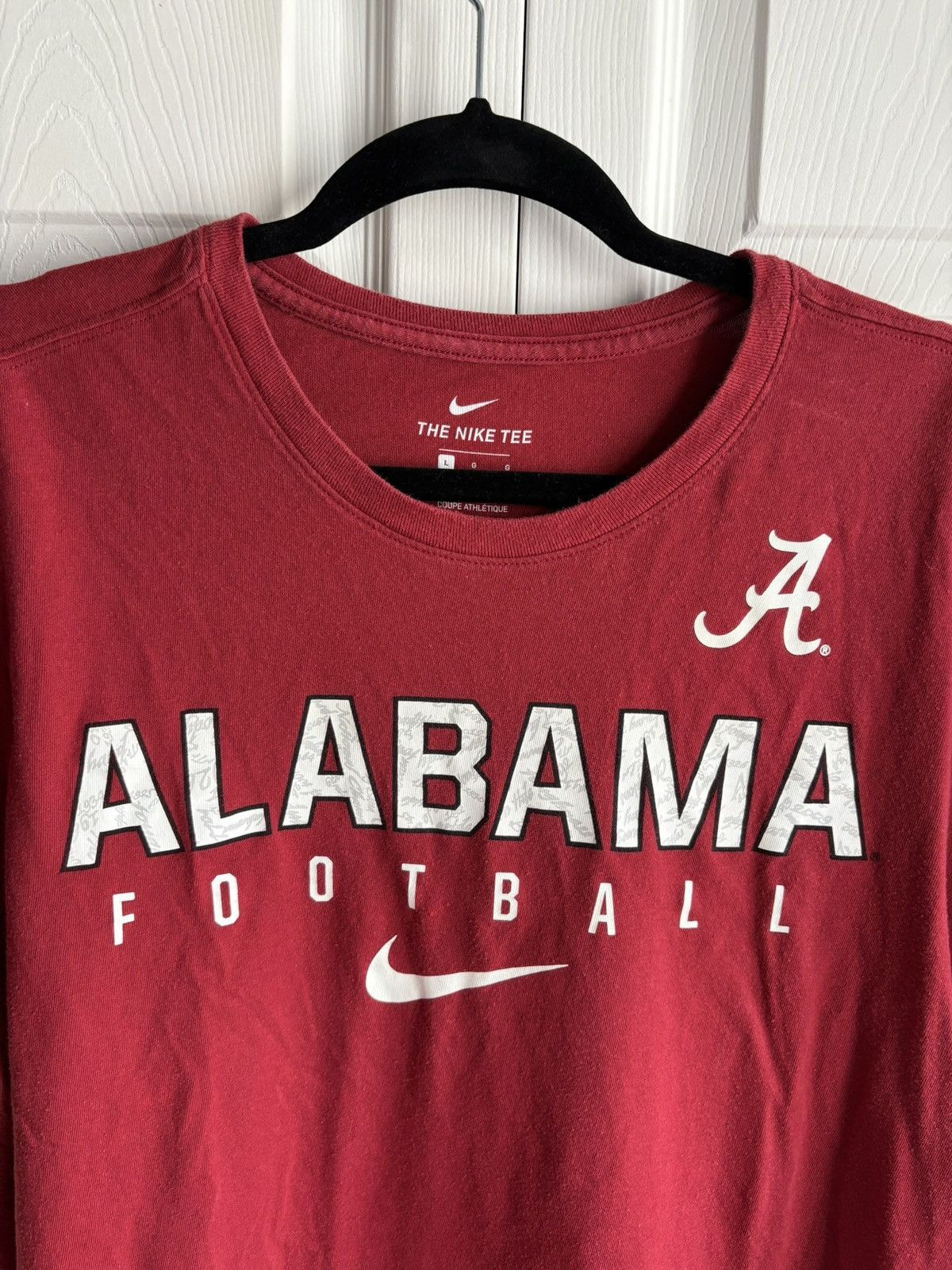 NFL × Nike Nike Football Alabama Tide Vintage Streetwear Hype T-shirt Size US L / EU 52-54 / 3 - 2 Thumbnail