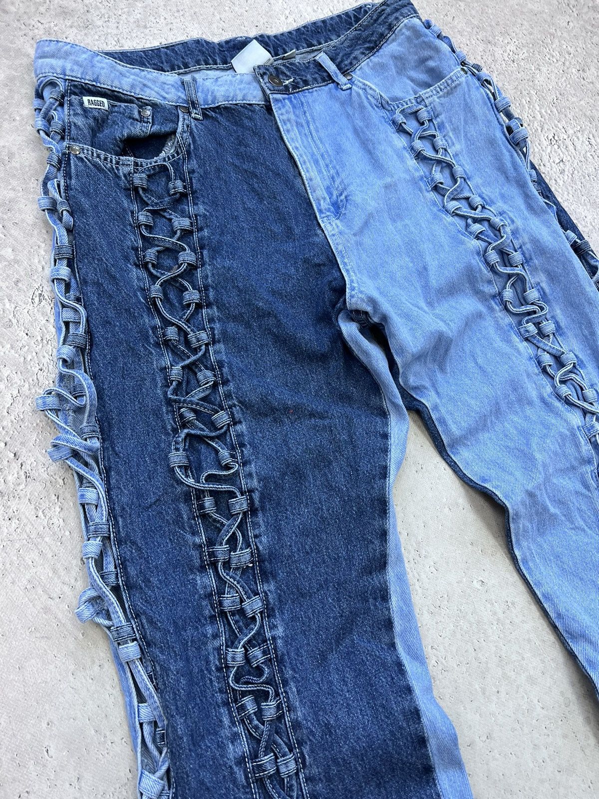 Japanese Brand × Vintage Vintage Junya Watanabe Balenciaga Style Cargo Bondage Pants Size US 34 / EU 50 - 6 Thumbnail