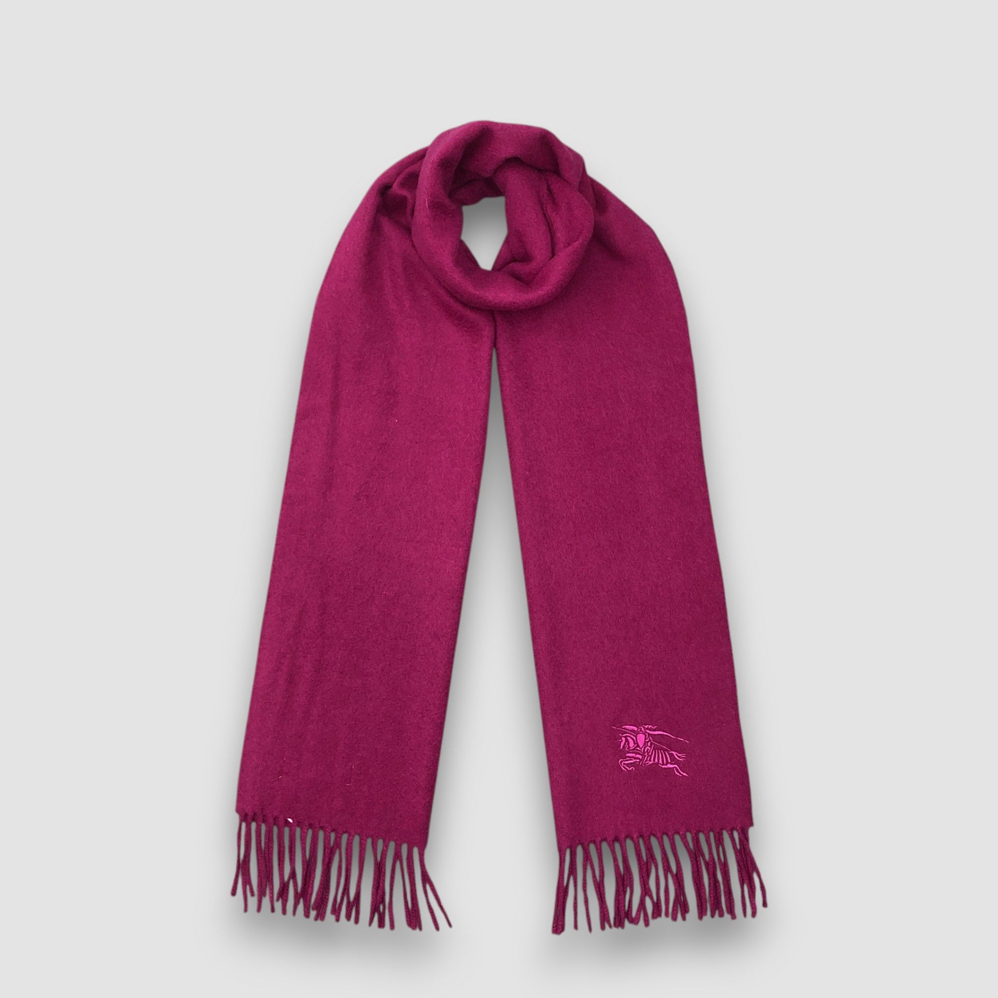 Burberry Vintage Burberry Scarf Muffler Wool Cashmere Winter Scarves Size ONE SIZE - 1 Thumbnail