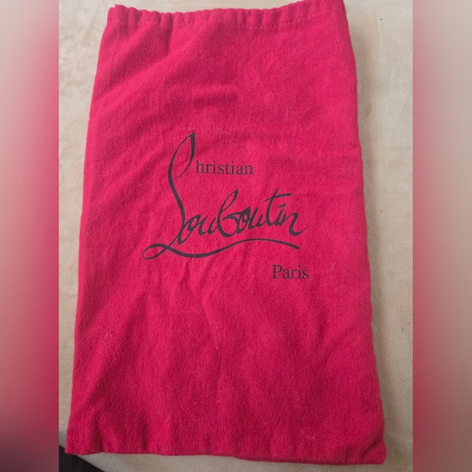 Christian Louboutin Christian Louboutin Paris Dust Bag, Red Size ONE SIZE - 1 Thumbnail