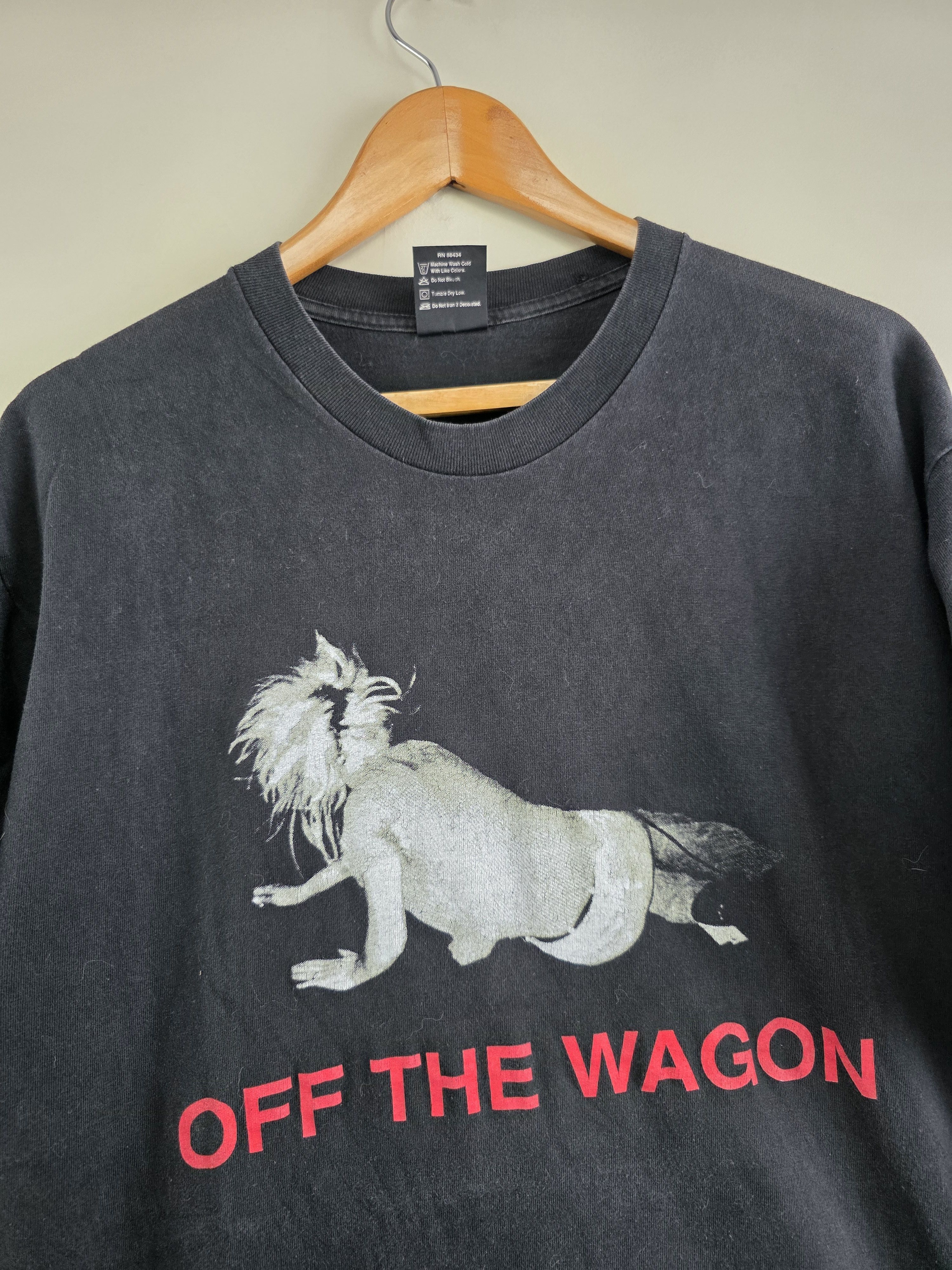 Band Tees 90s L7 Off The Wagon Vintage T shirt XL 23" 32" Size US XL / EU 56 / 4 - 3 Thumbnail