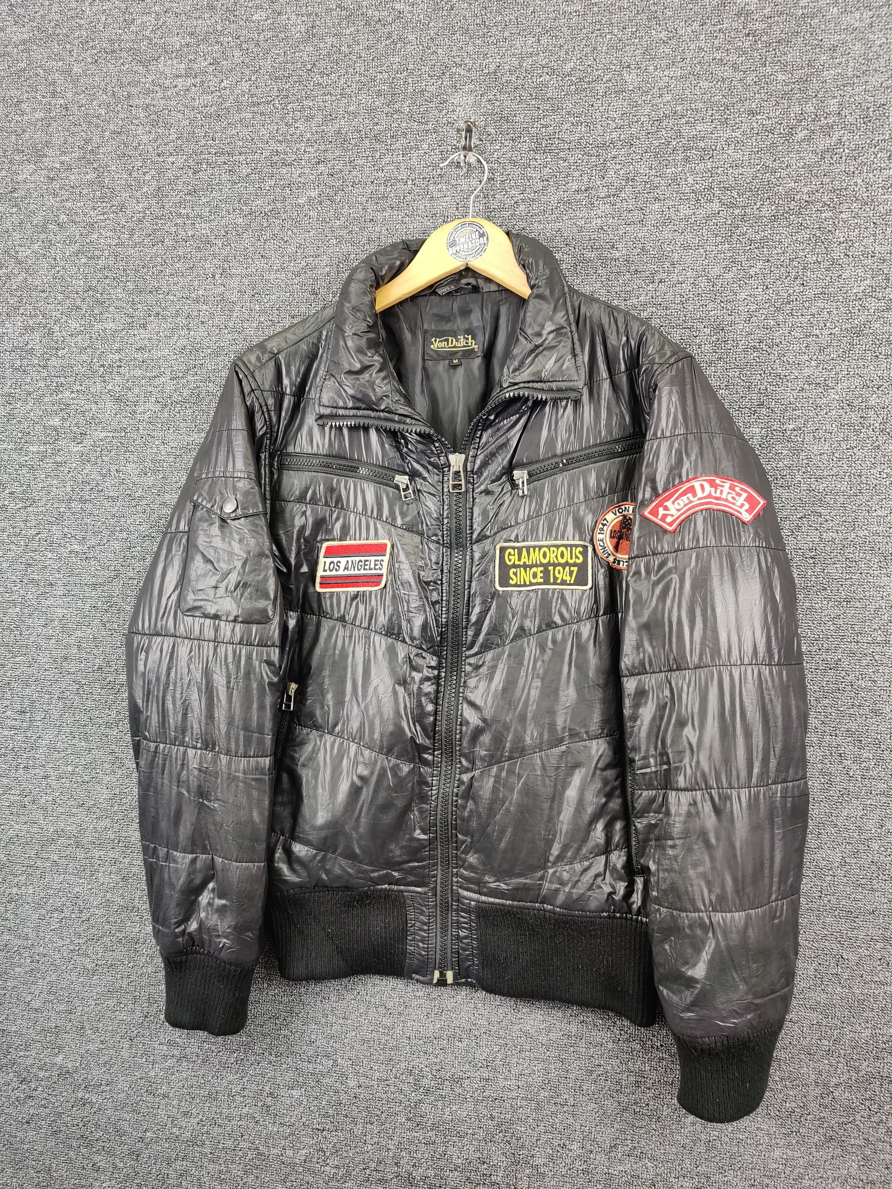 Von Dutch Vintage Von Dutch Quilted Puffer Jacket Size US M / EU 48-50 / 2 - 2 Thumbnail