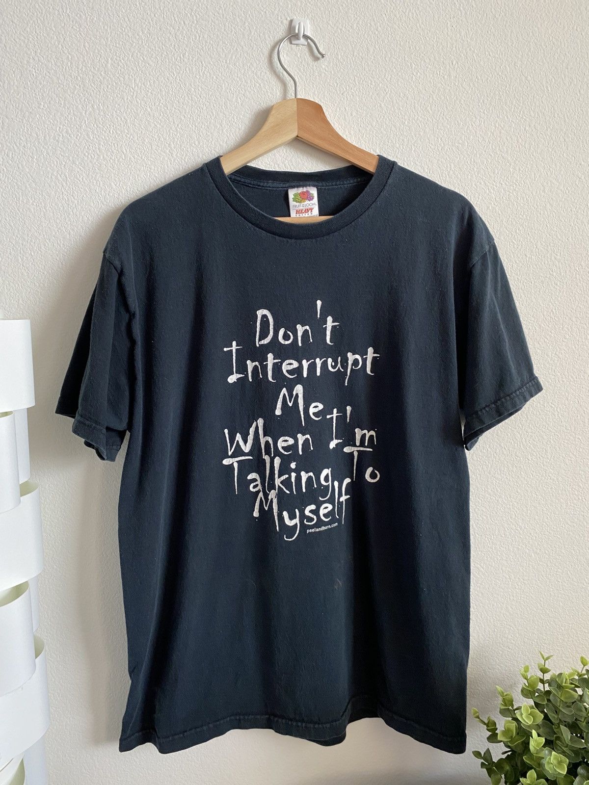 Vintage Vintage 00s Talking To Myself Tee Size US L / EU 52-54 / 3 - 1 Thumbnail