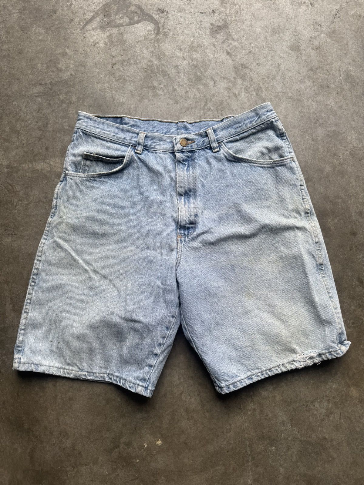 Vintage × Wrangler Vintage 90’s/00’s Wrangler Jorts Y2K Skater Size US 32 / EU 48 - 3 Thumbnail
