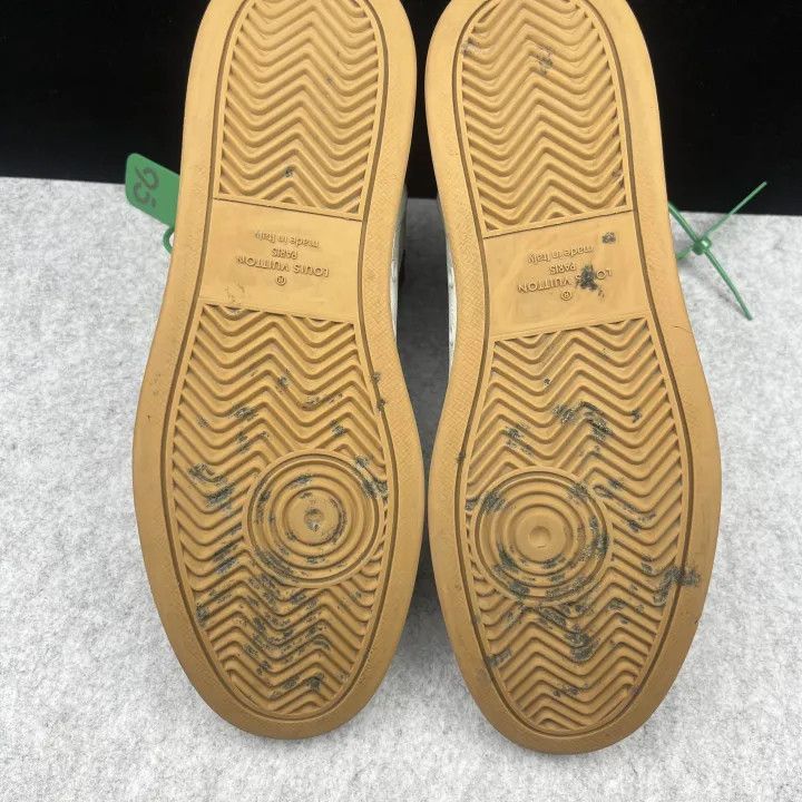 Louis Vuitton Louis Vuitton Rivoli Black and White High-Top Sneakers -250 Size US 8 / EU 41 - 3 Thumbnail