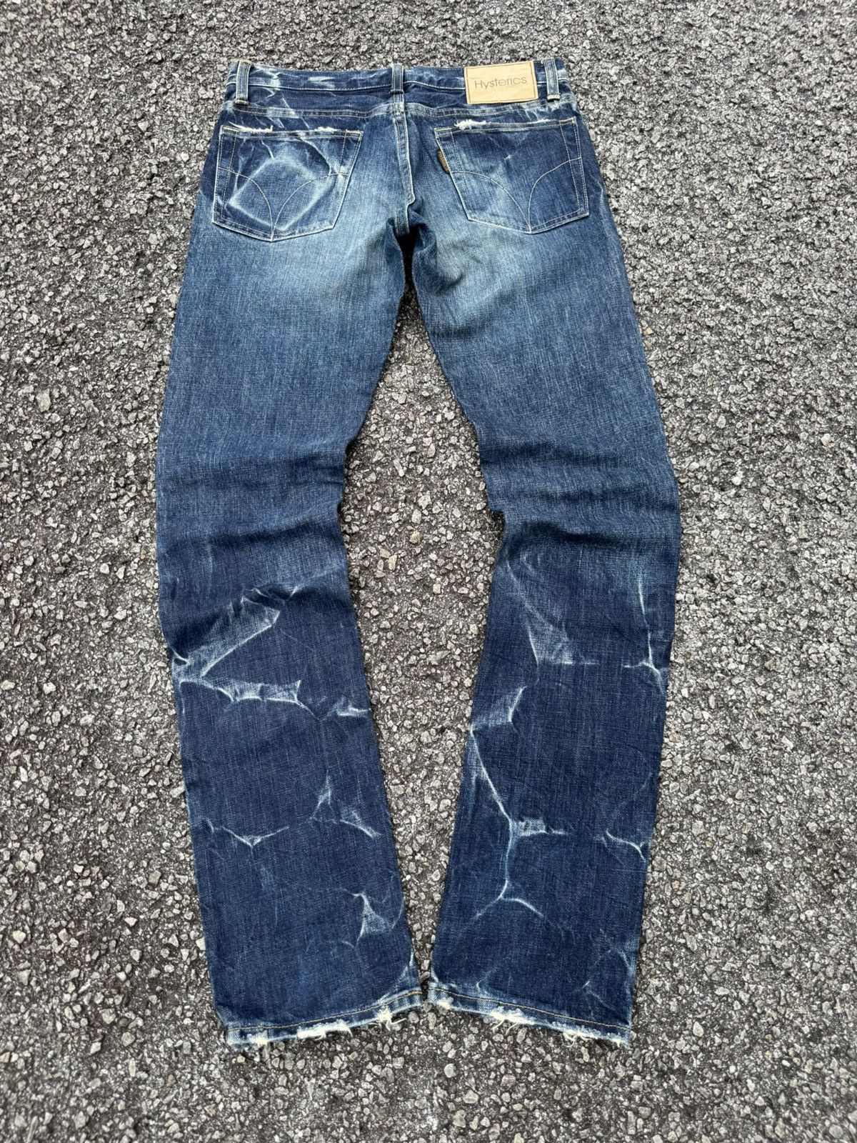 Hysteric Glamour HYSTERIC GLAMOUR JAPAN STUDDED UNISEX STYLE DISTRESSED JEANS Size US 29 - 11 Thumbnail