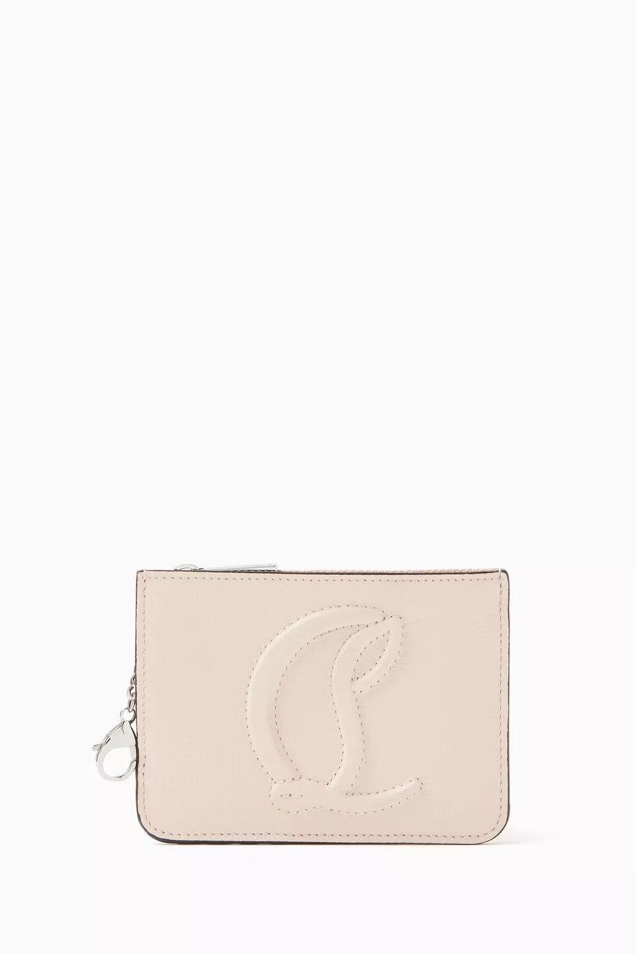 Christian Louboutin o1bcso1str0825 Size:OS/By My Side Zipped Wallet imn Beige Size ONE SIZE - 1 Thumbnail