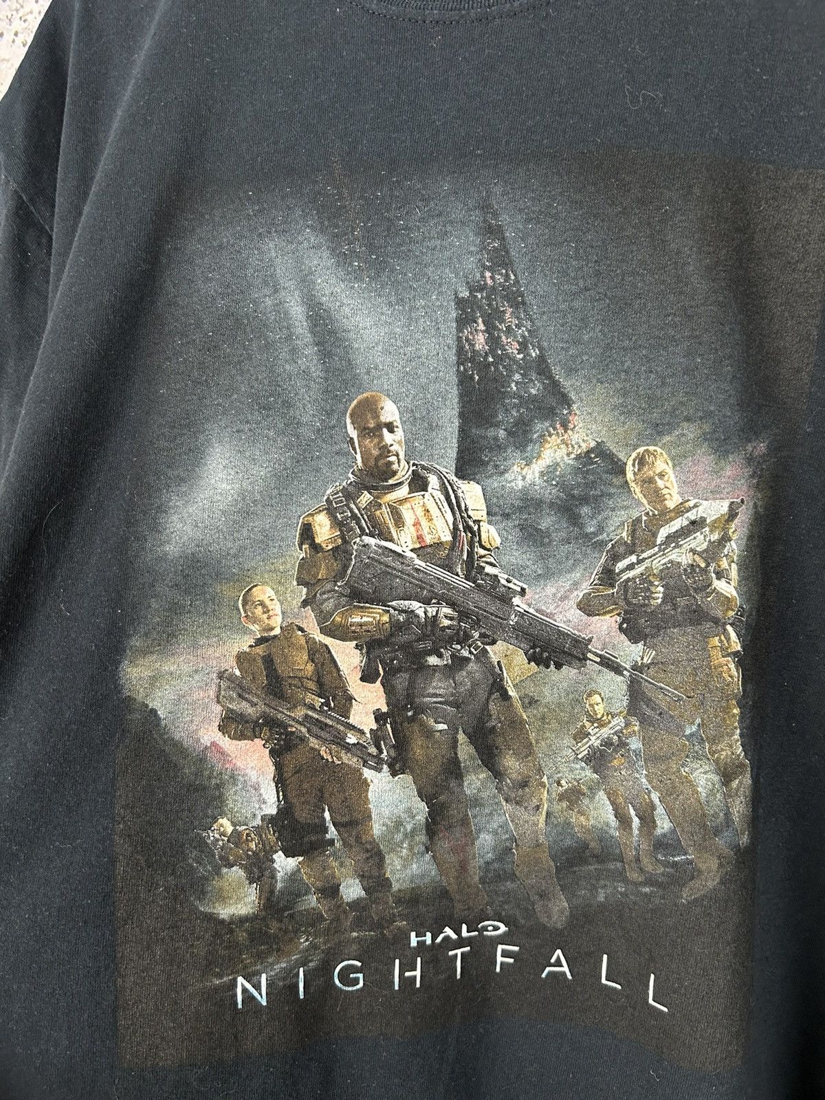 Playstation Vintage HALO Nightfall Game PlayStation Promo Graphic Tee Size US L / EU 52-54 / 3 - 3 Thumbnail