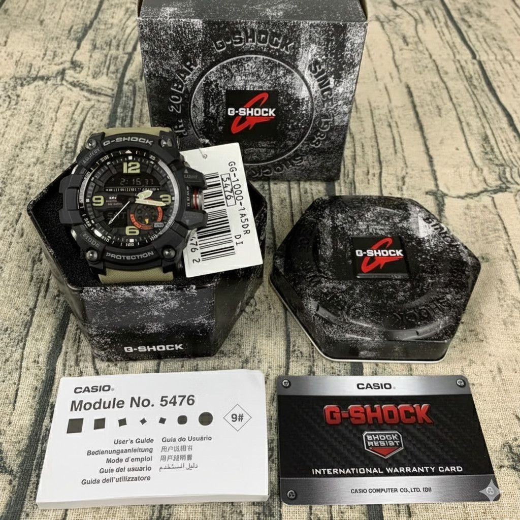 Casio Casio G-Shock Mudmaster GG-1000-1A5 Twin Sensor Men's Watch Size ONE SIZE - 7 Thumbnail