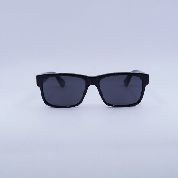 Gucci 🕶️ New Gucci GG0340S 006 Sunglasses - Shiny Black Size ONE SIZE - 2 Thumbnail