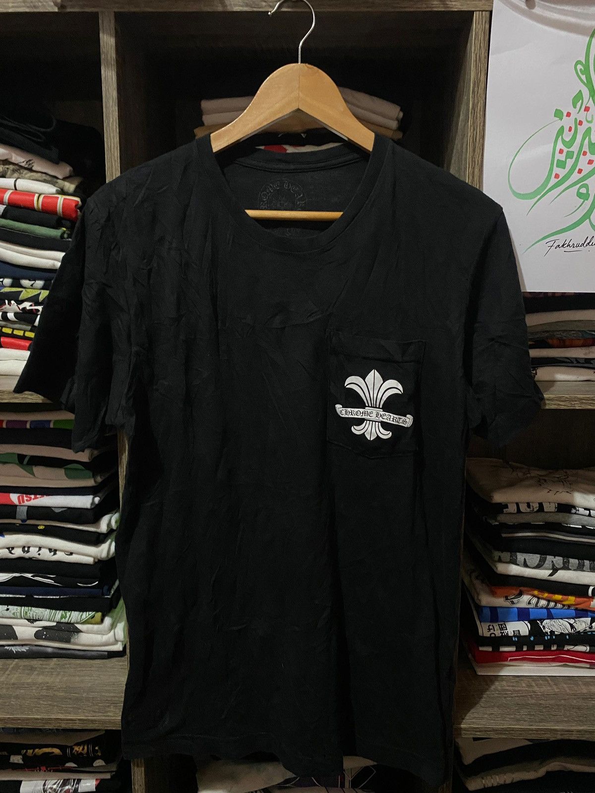 Chrome Hearts Chrome Heart Fleur de Lis Pocket Tee Size US M / EU 48-50 / 2 - 2 Thumbnail