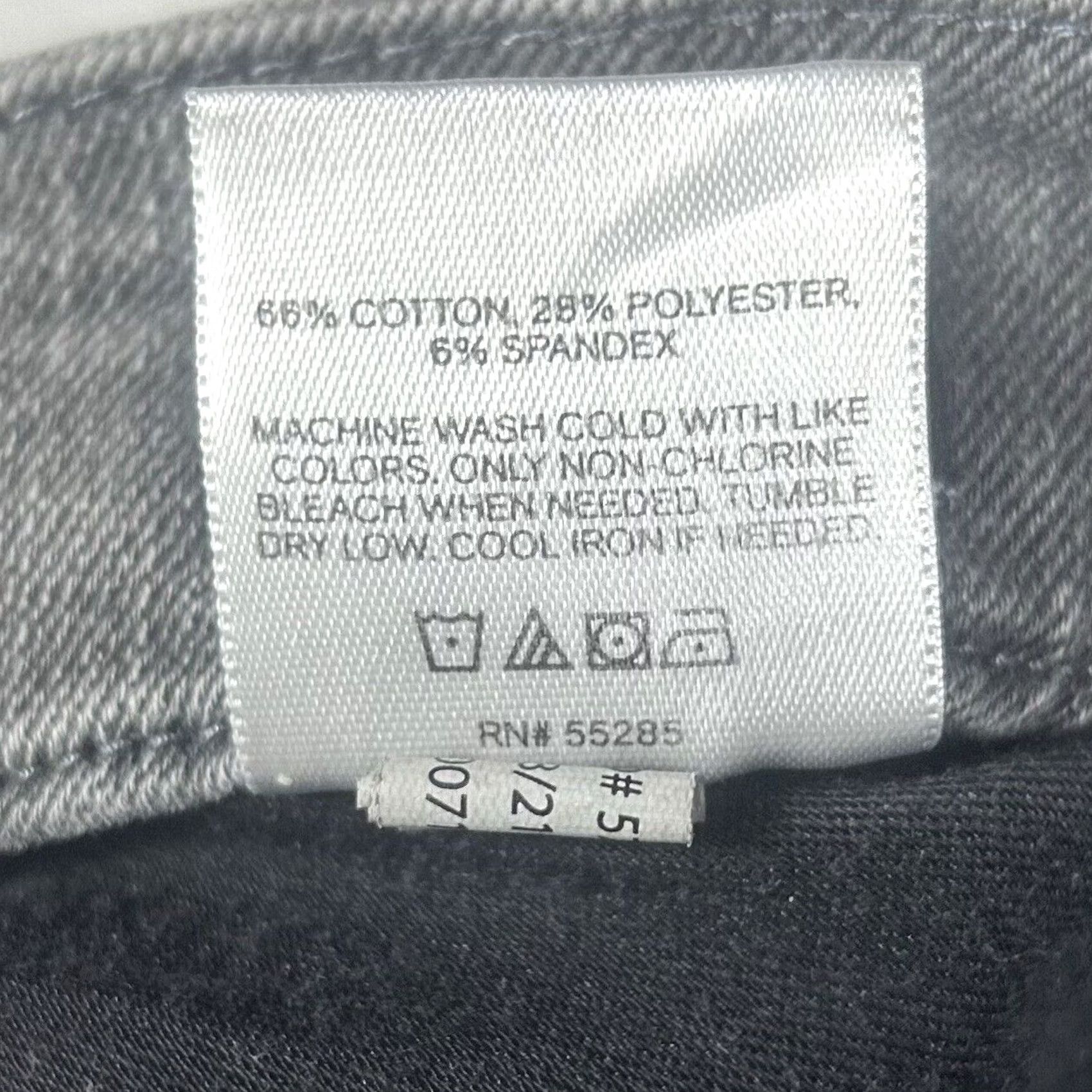 Express Express Jeans Express Skinny High Rise Ultra Stretch Size L Short Stone Gray Wash Denim Women’s Stretch Jeans Size 36" / US 14 / IT 50 - 4 Thumbnail