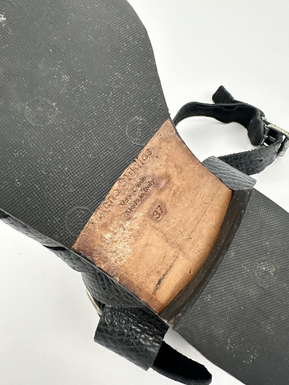 Acne Studios - Lenna Multiple Leather Strap Sandals