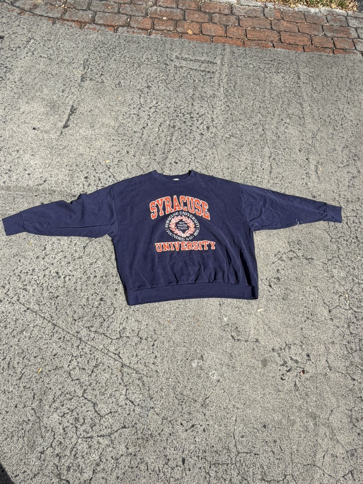 Vintage Syracuse University Vintage Sweater Size US XL / EU 56 / 4 - 2 Thumbnail