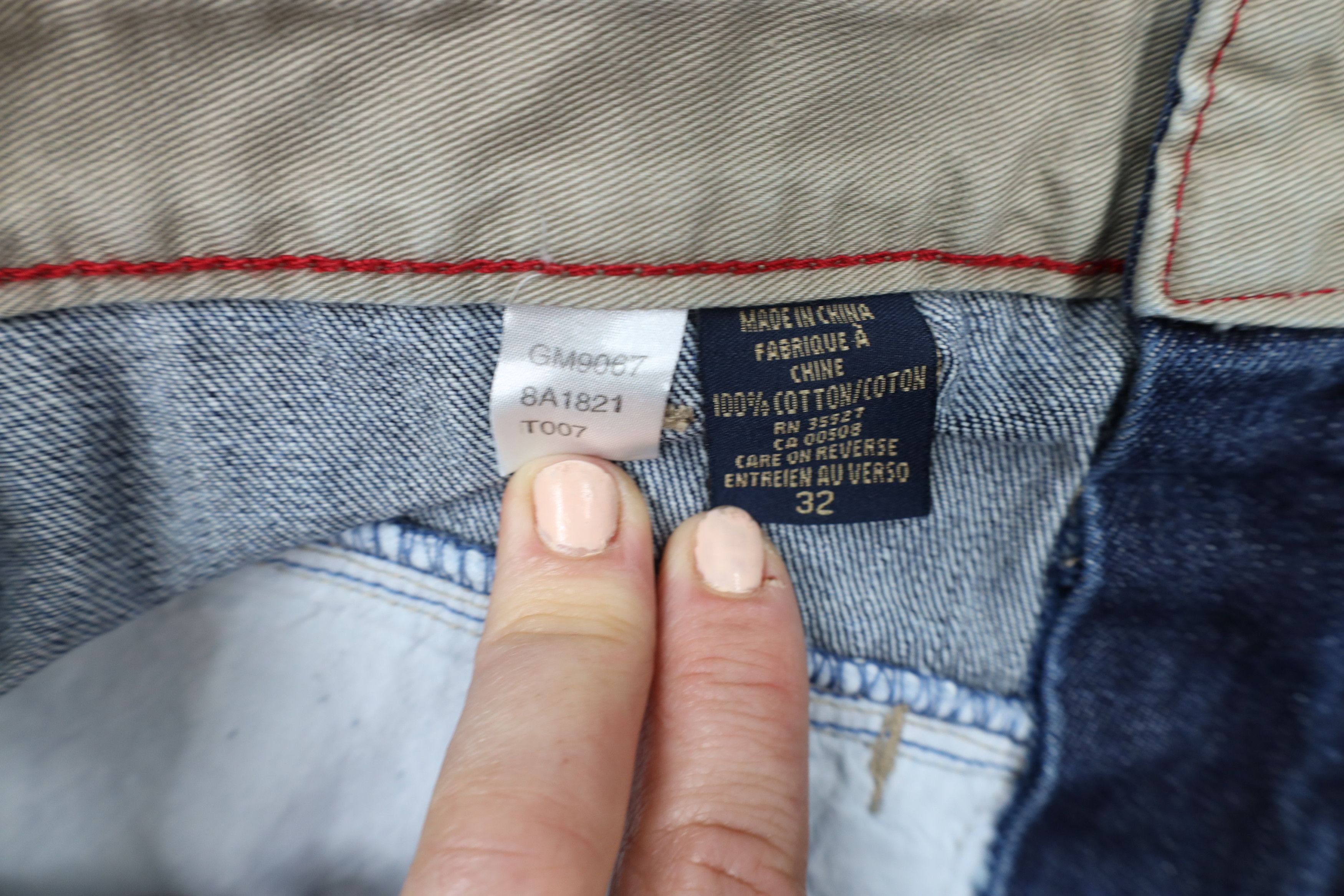 Marithe + Francois Girbaud × Vintage Deadstock Vintage 90s Marithe Francois Girbaud Shorts Blue Size US 32 / EU 48 - 9 Thumbnail
