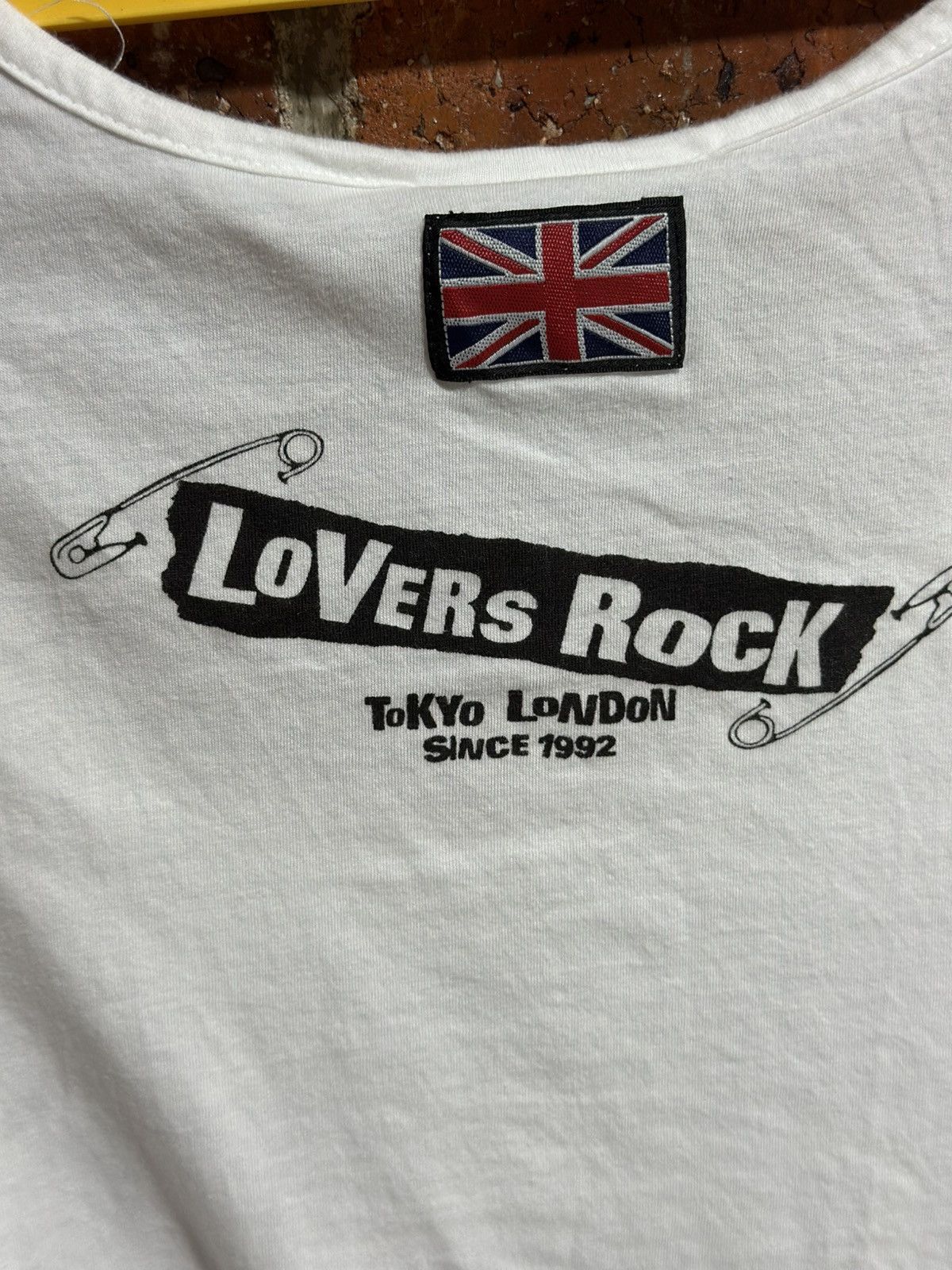 Japanese Brand Vintage Super Lover Tokyo London Punk Tank Top Tee Size US M / EU 48-50 / 2 - 6 Thumbnail
