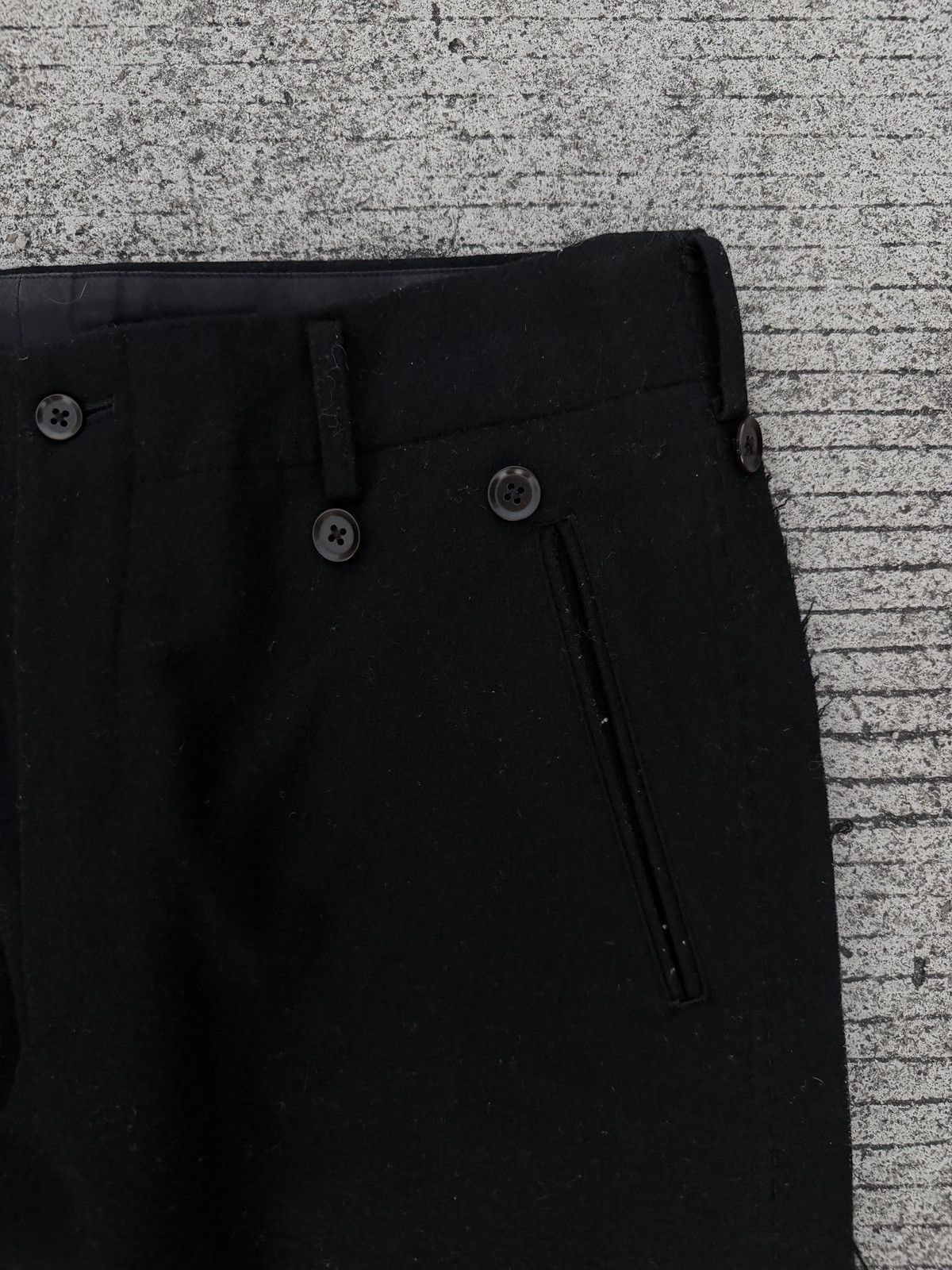 Yohji Yamamoto Yohji Yamamoto Pour Homme AW05 Wool Pants Size US 36 / EU 52 - 6 Thumbnail