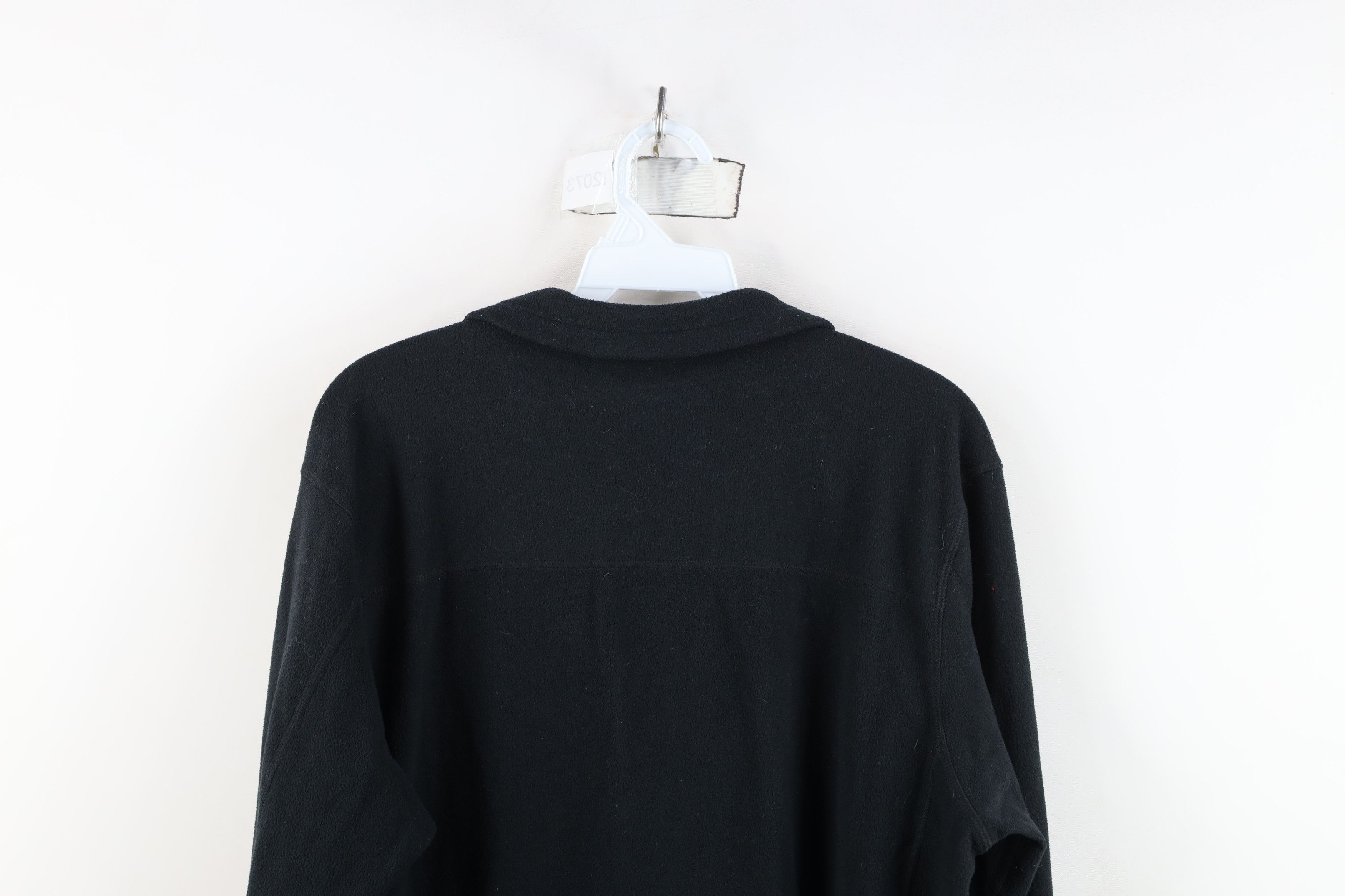 Patagonia Vintage Patagonia Box Logo Pullover Fleece Sweater Black Size US M / EU 48-50 / 2 - 13 Thumbnail