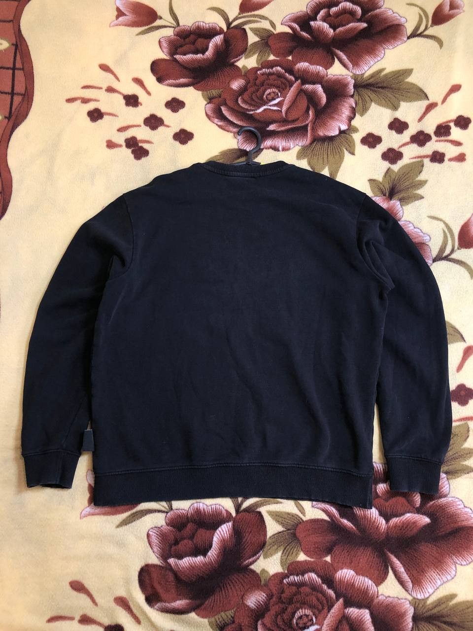 Versace Jeans Couture Versace Jeans Couture Big Logo Men's Black Crewneck Sweater Size US XL / EU 56 / 4 - 5 Thumbnail