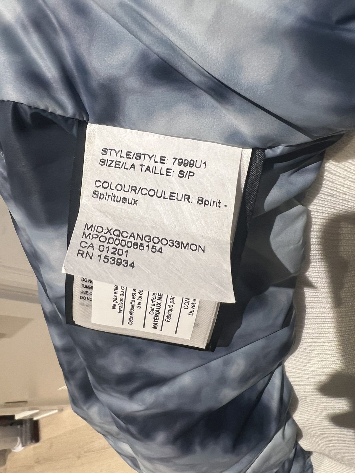 Canada Goose Chilliwack Bomber Glacial Haze