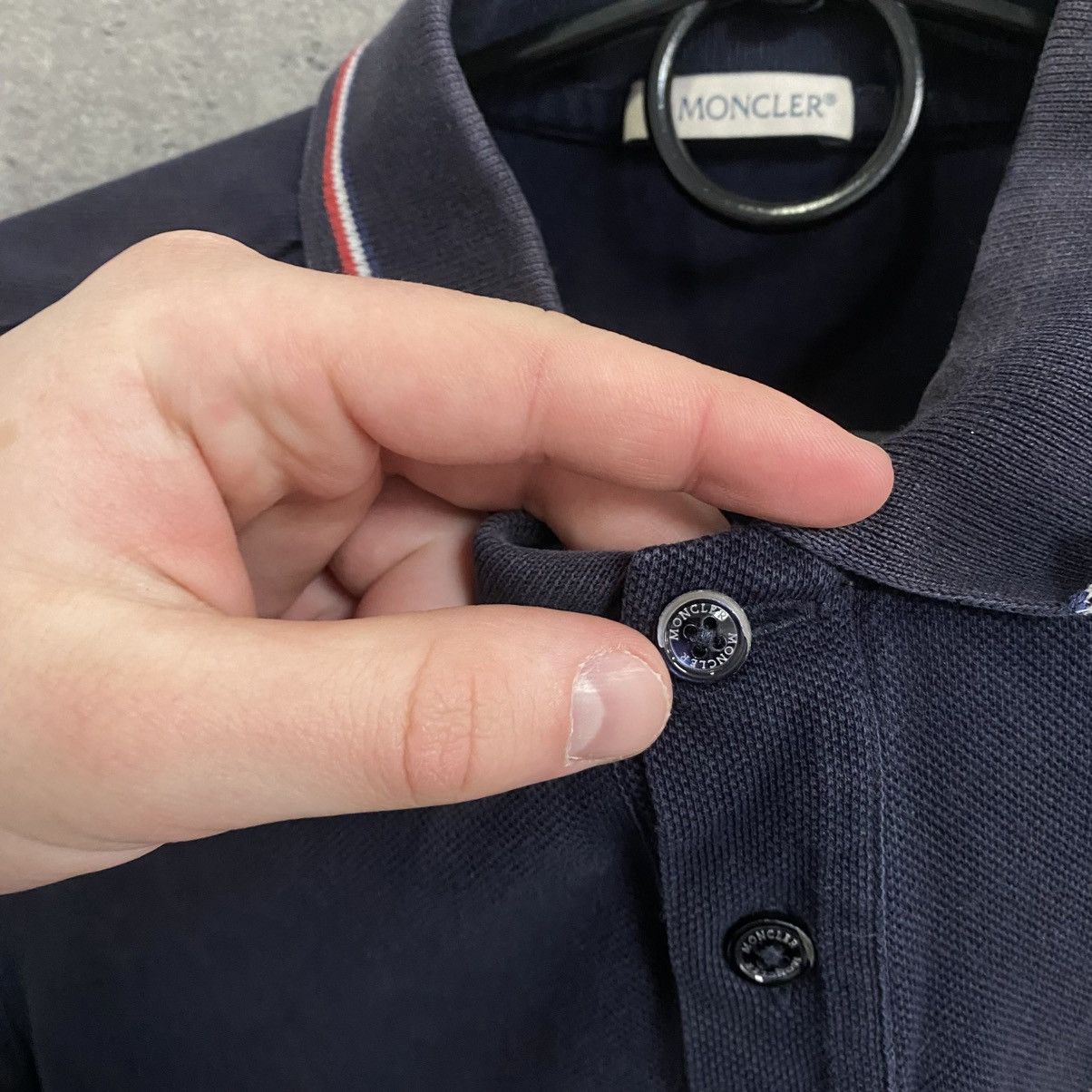 Moncler Moncler Polo T-Shirt Size US L / EU 52-54 / 3 - 6 Thumbnail