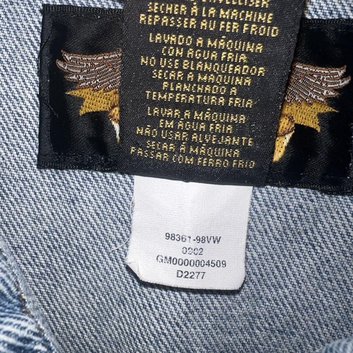 Harley Davidson VINTAGE WOMEN’S HARLEY DAVIDSON BIKER LOGO DENIM VEST Size XL / US 12-14 / IT 48-50 - 11 Thumbnail