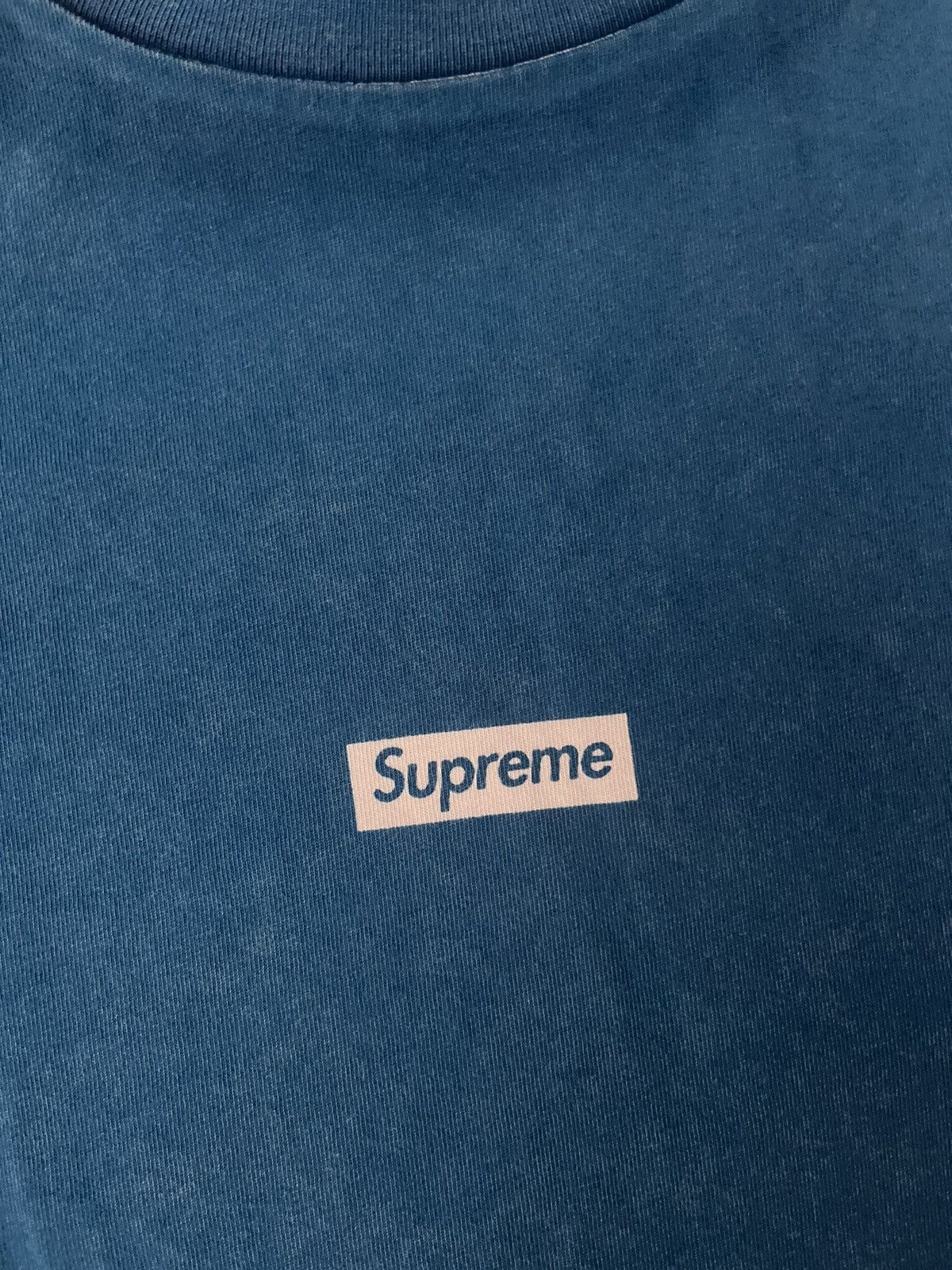 Supreme Supreme Overprint Small Box S/S Top Size US XL / EU 56 / 4 - 6 Thumbnail