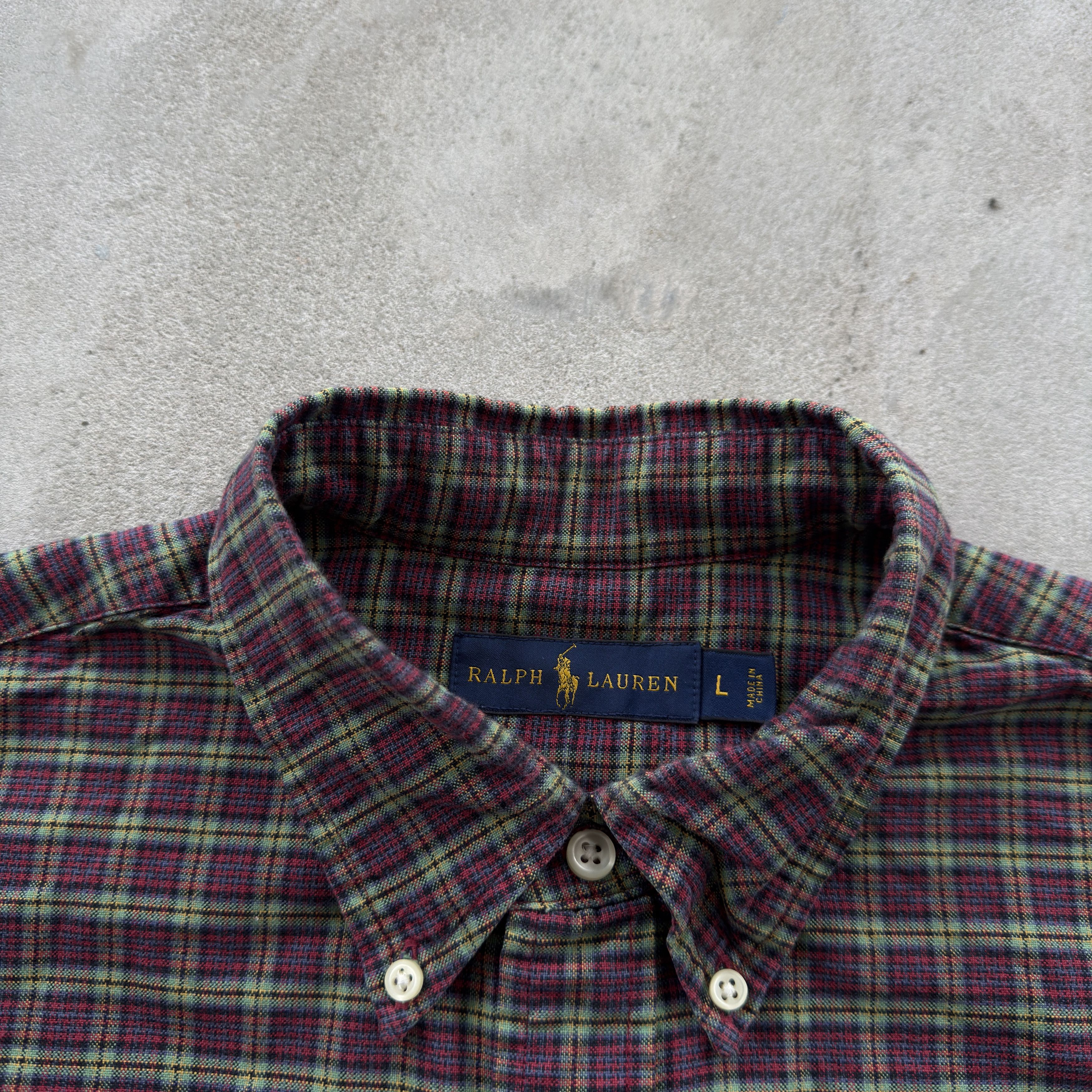 Polo Ralph Lauren Vintage 90s Polo Ralph Lauren Plaid Button Ups Shirt Y2K Size US L / EU 52-54 / 3 - 5 Thumbnail