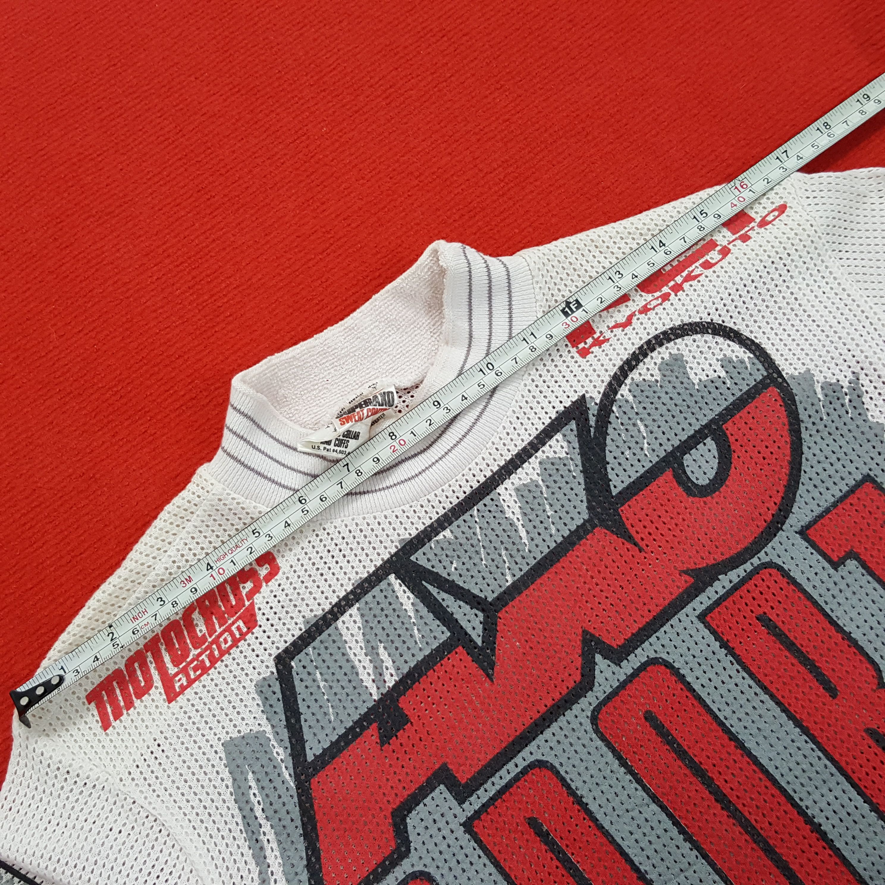 Vintage AXO Sport Extreme Sports Racing Motorcycle Motocross Tshirt Size US M / EU 48-50 / 2 - 10 Thumbnail