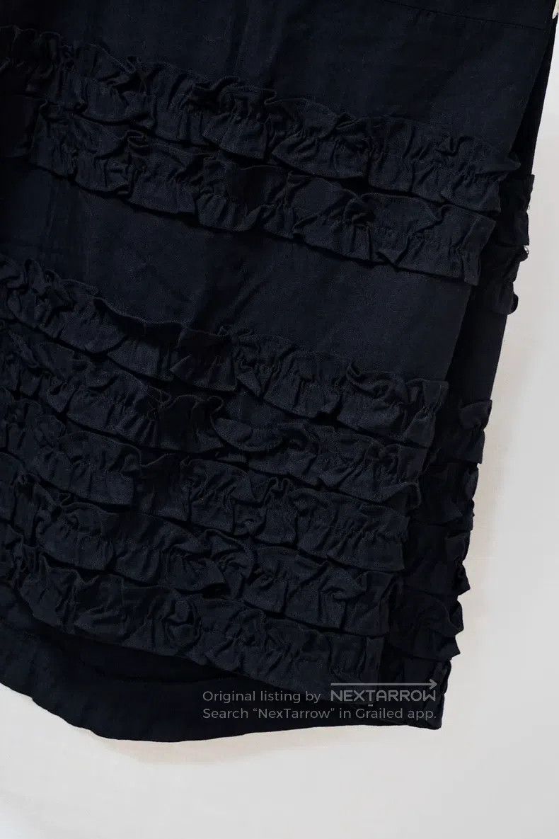 Comme des Garcons Comme Des Garcons size M Ruffled Tulle Skater Skirt Size 22" - 4 Thumbnail