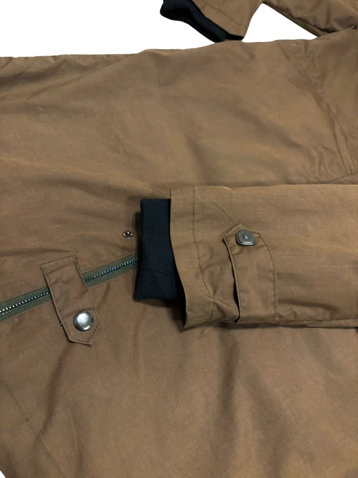 Tornado Mart Tornado Mart parka khaki brown fur hood mod coat Size US S / EU 44-46 / 1 - 8 Thumbnail