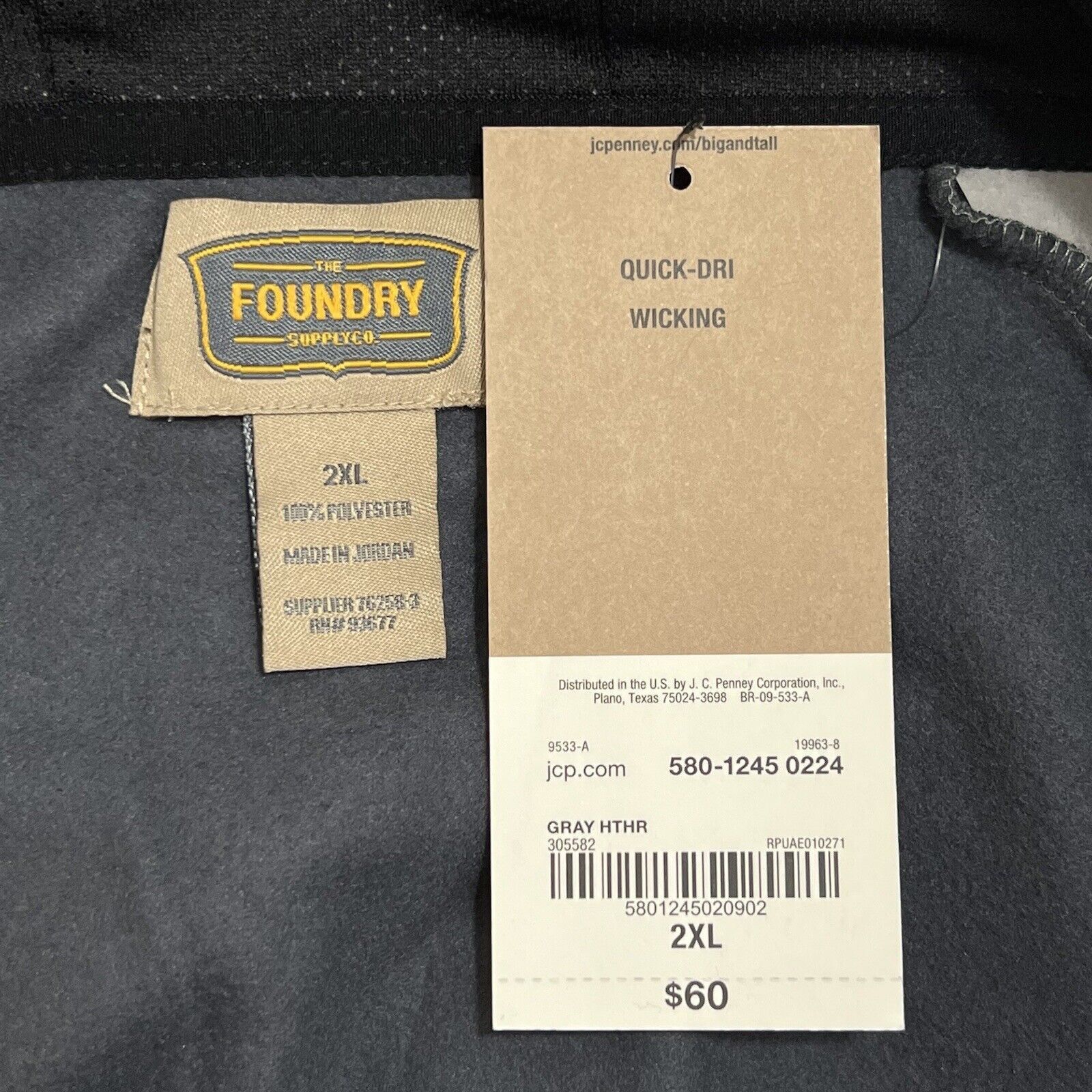 Other Foundry Supply Co. Full Zip Athletic Hoodie Sweatshirt Size US XXL / EU 58 / 5 - 3 Thumbnail