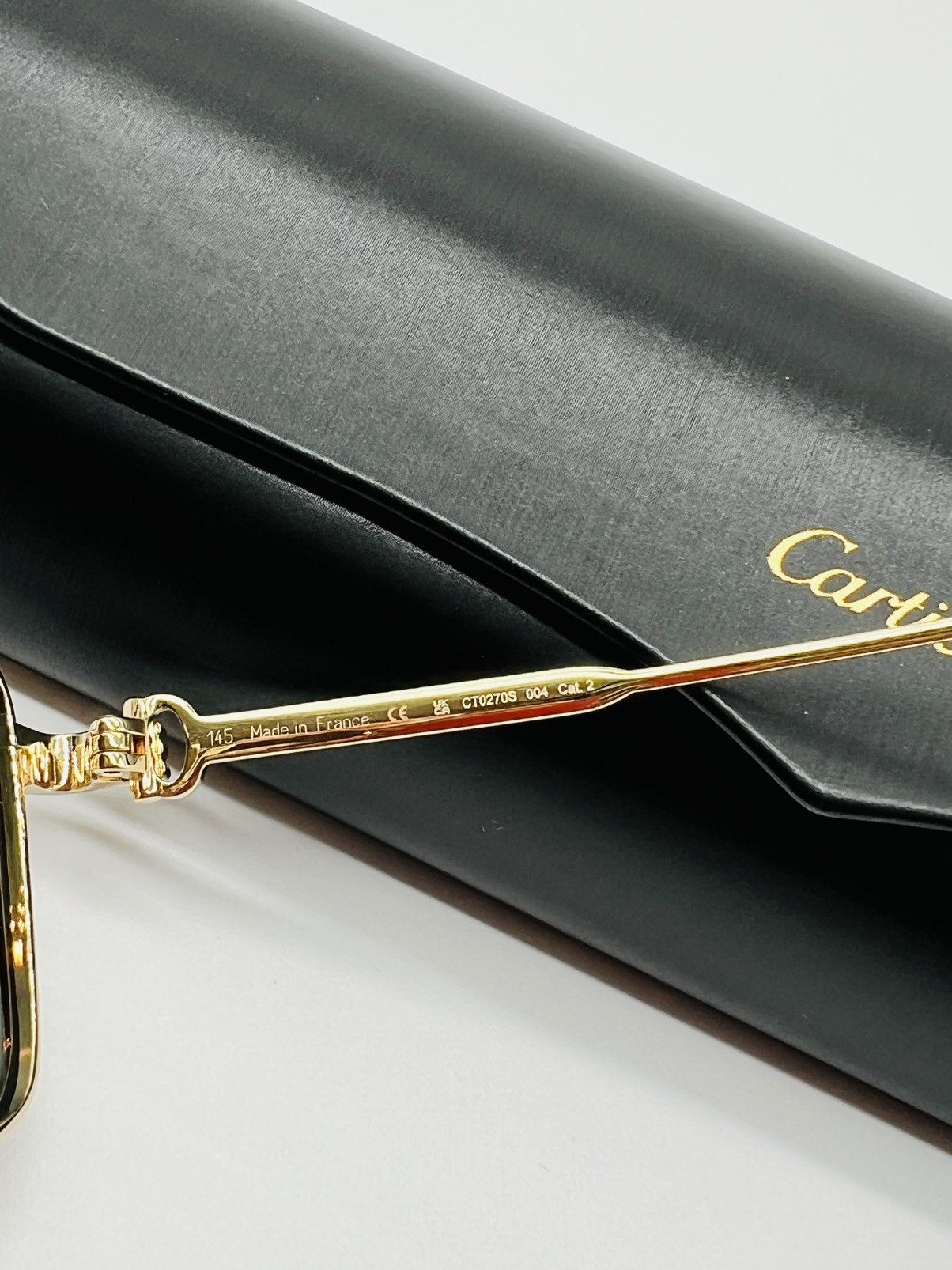 Cartier Cartier CT0207S 004 Sunglasses Glasses NEW Size ONE SIZE - 8 Thumbnail