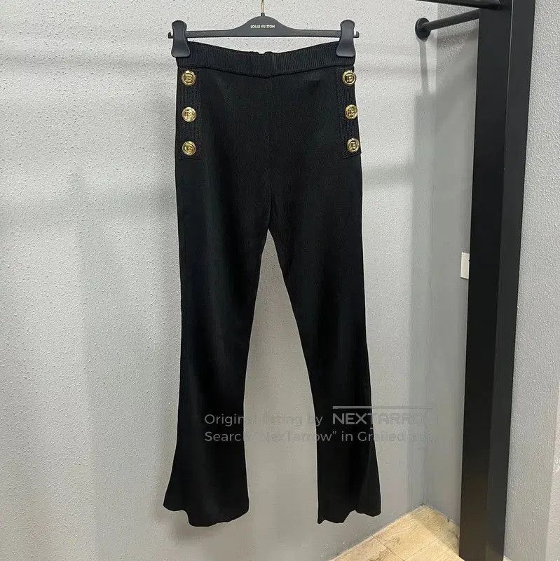 Balmain Balmain Black Casual Cotton Pants . Size 30" / US 8 / IT 44 - 1 Thumbnail