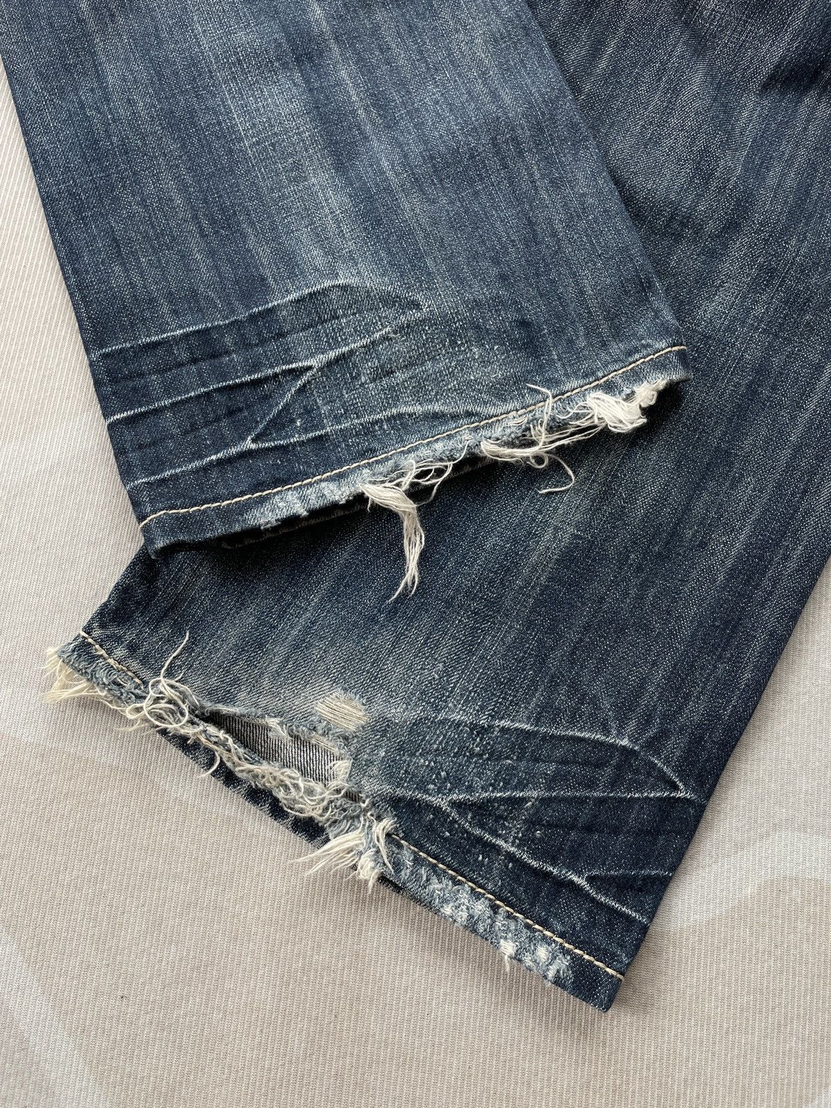Mek Denim Mek Denim Embroidered Jeans (P81) Size US 32 / EU 48 - 10 Thumbnail
